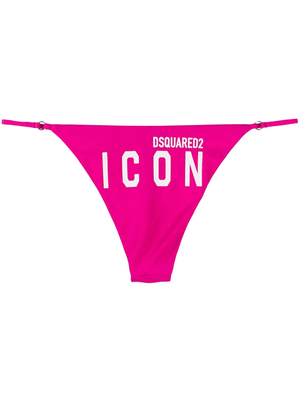 Icon logo print bikini bottoms - 1