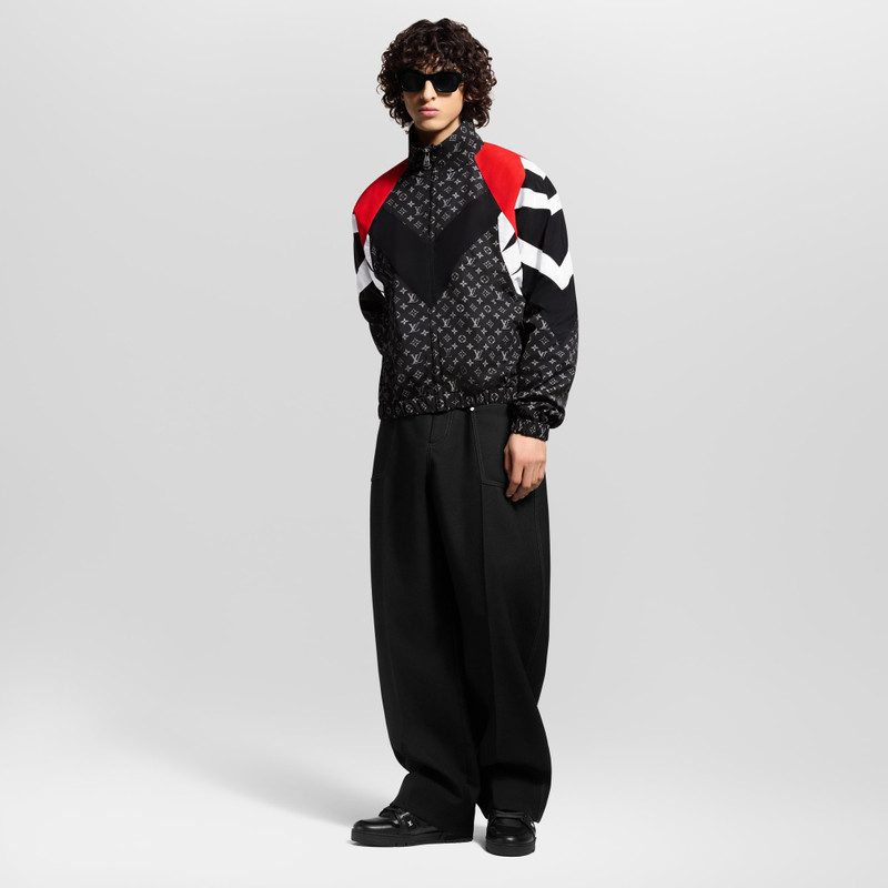 Louis Vuitton Monogram Printed Nylon Tracksuit Top outlook