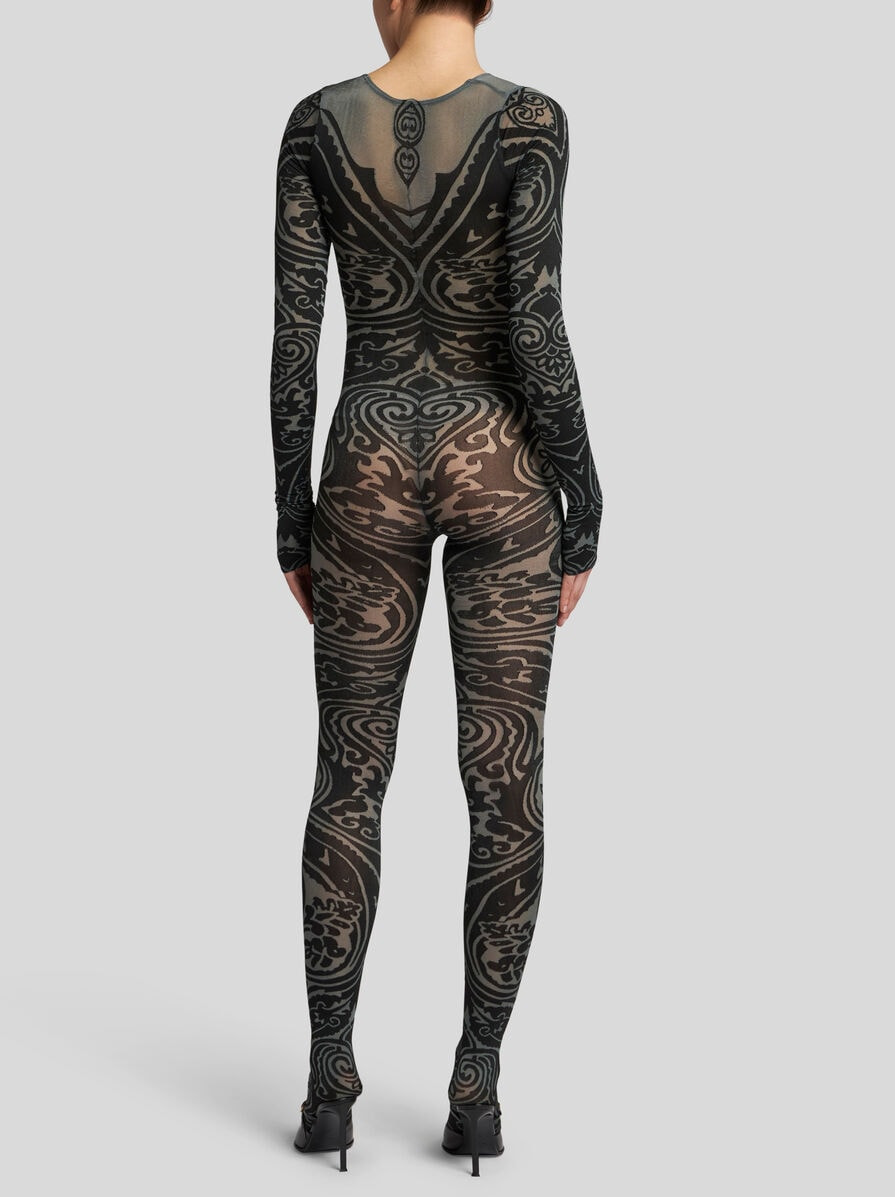 PAISLEY TATTOO BODYSUIT - 4