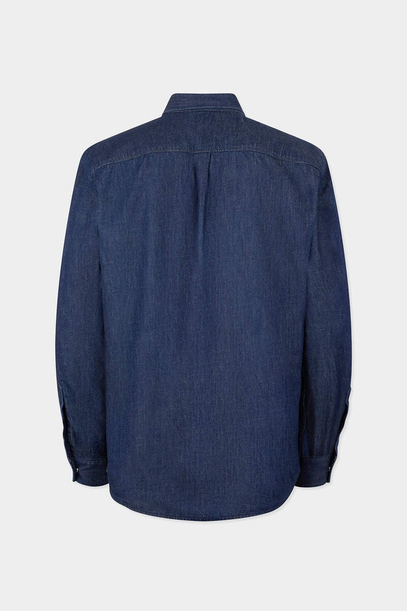 DSQUARED2 WET AND DRY WASH BIKER SHIRT outlook