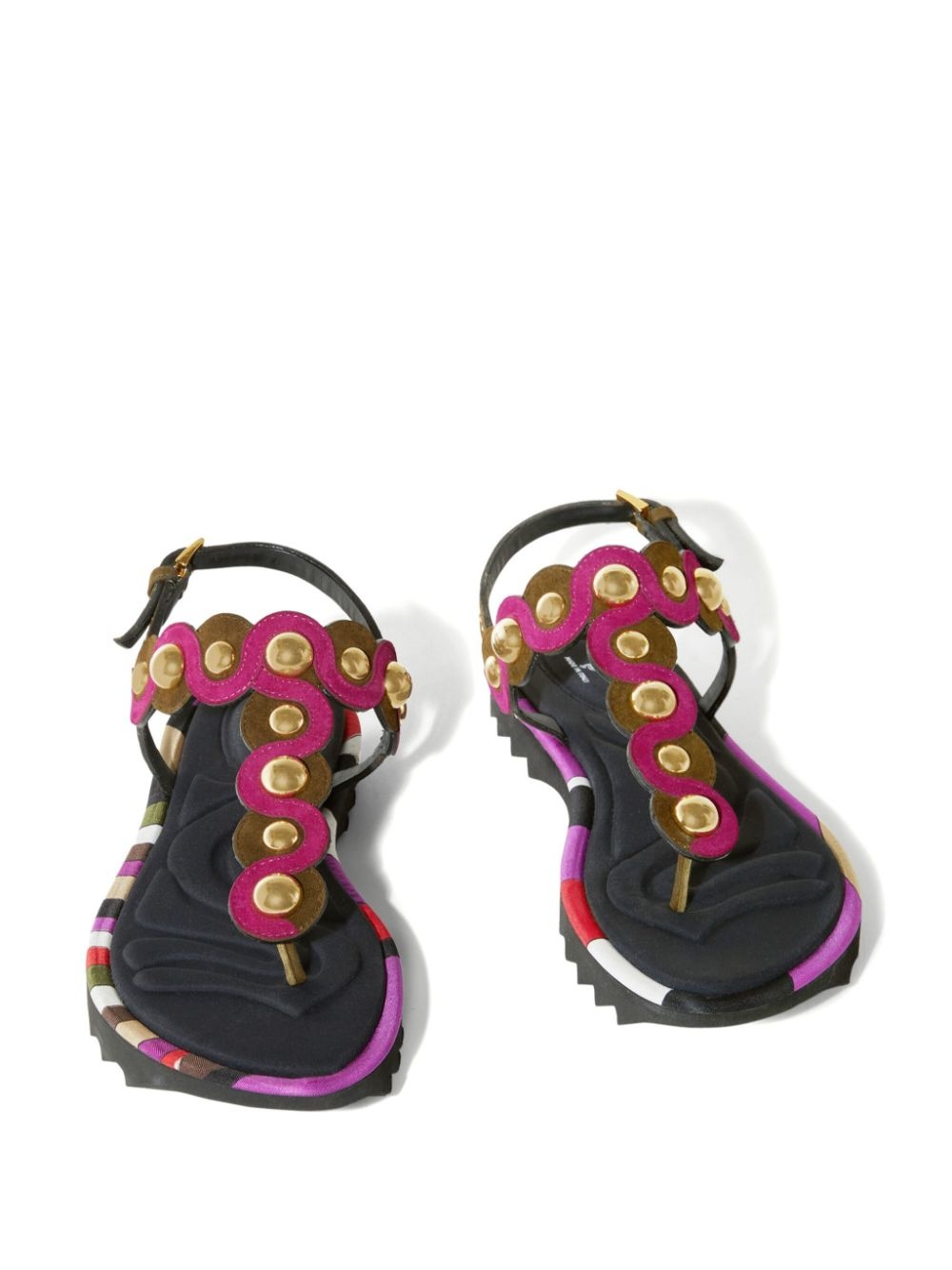 Onde leather sandals - 5