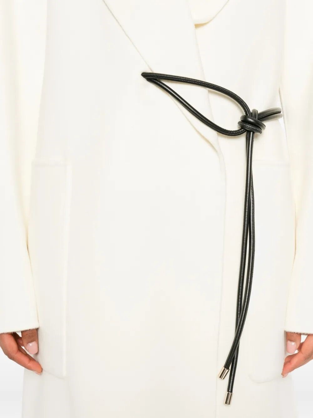 Belted Double-Breasted Coat - 4