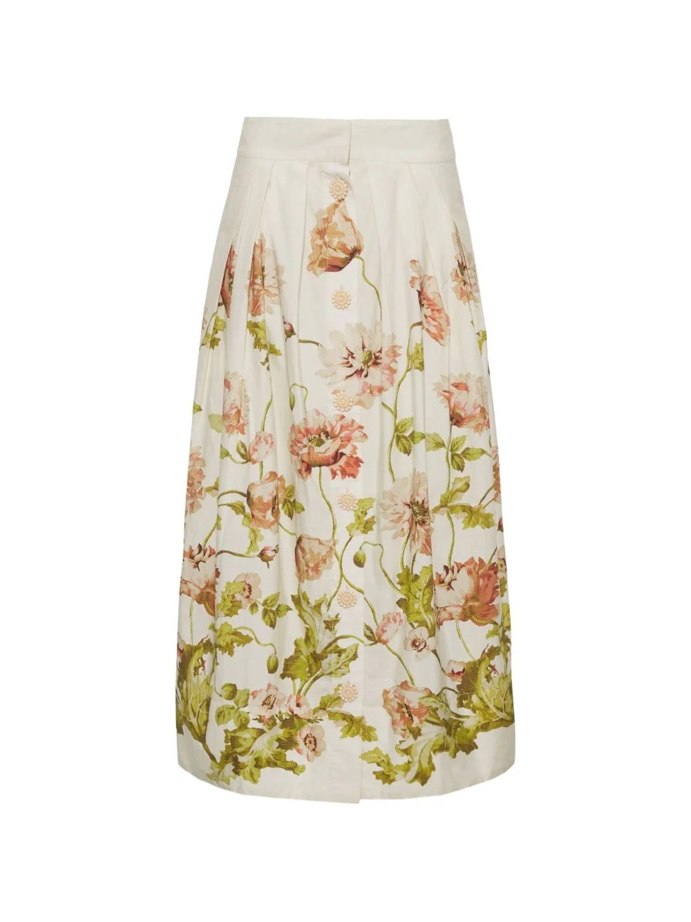 Marge floral-print skirt - 1