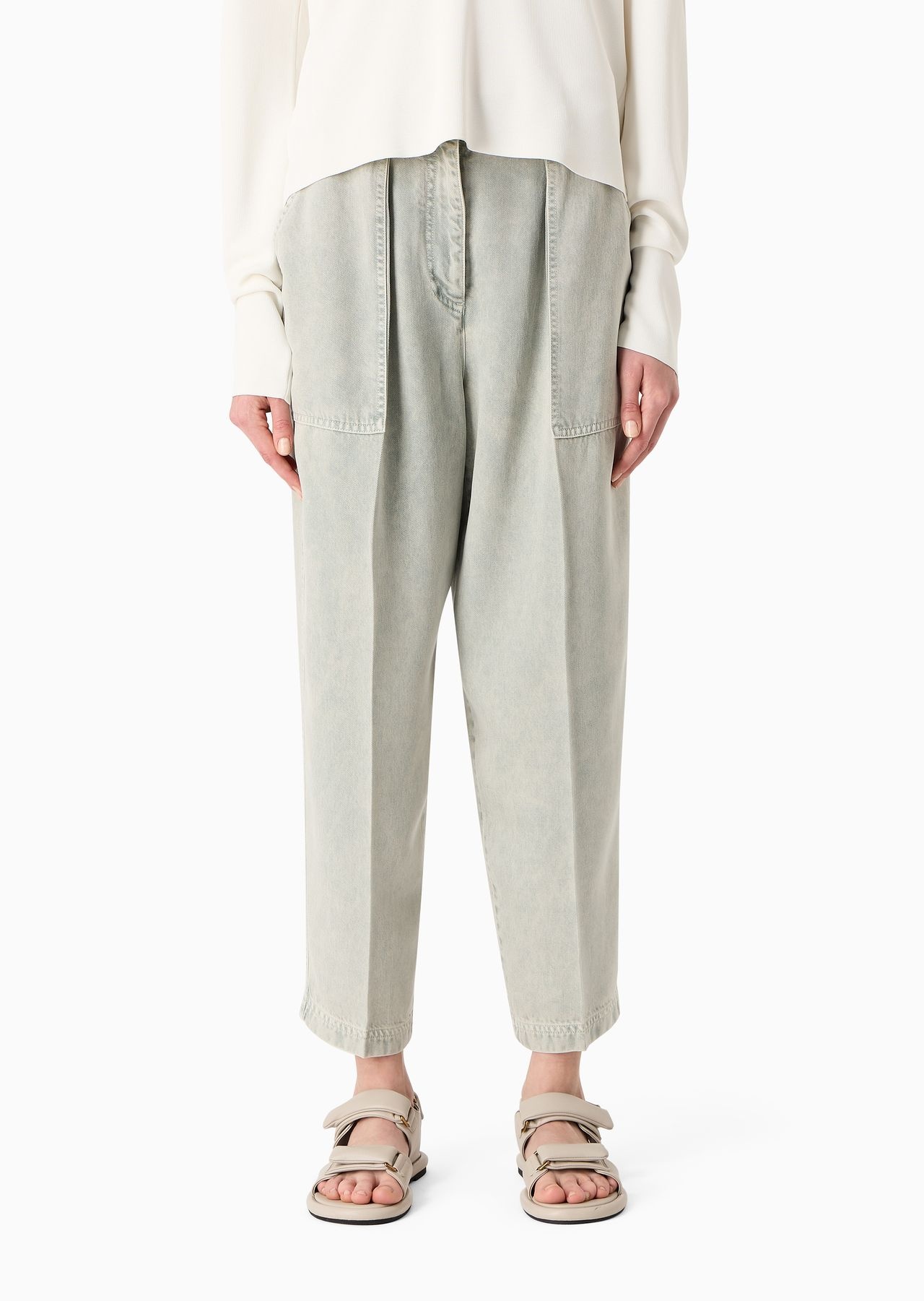Denim Collection cosy Lyocell trousers - 2
