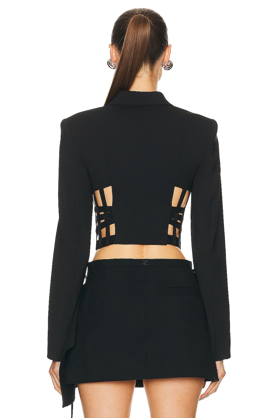 Cage Corset Blazer Top - 3