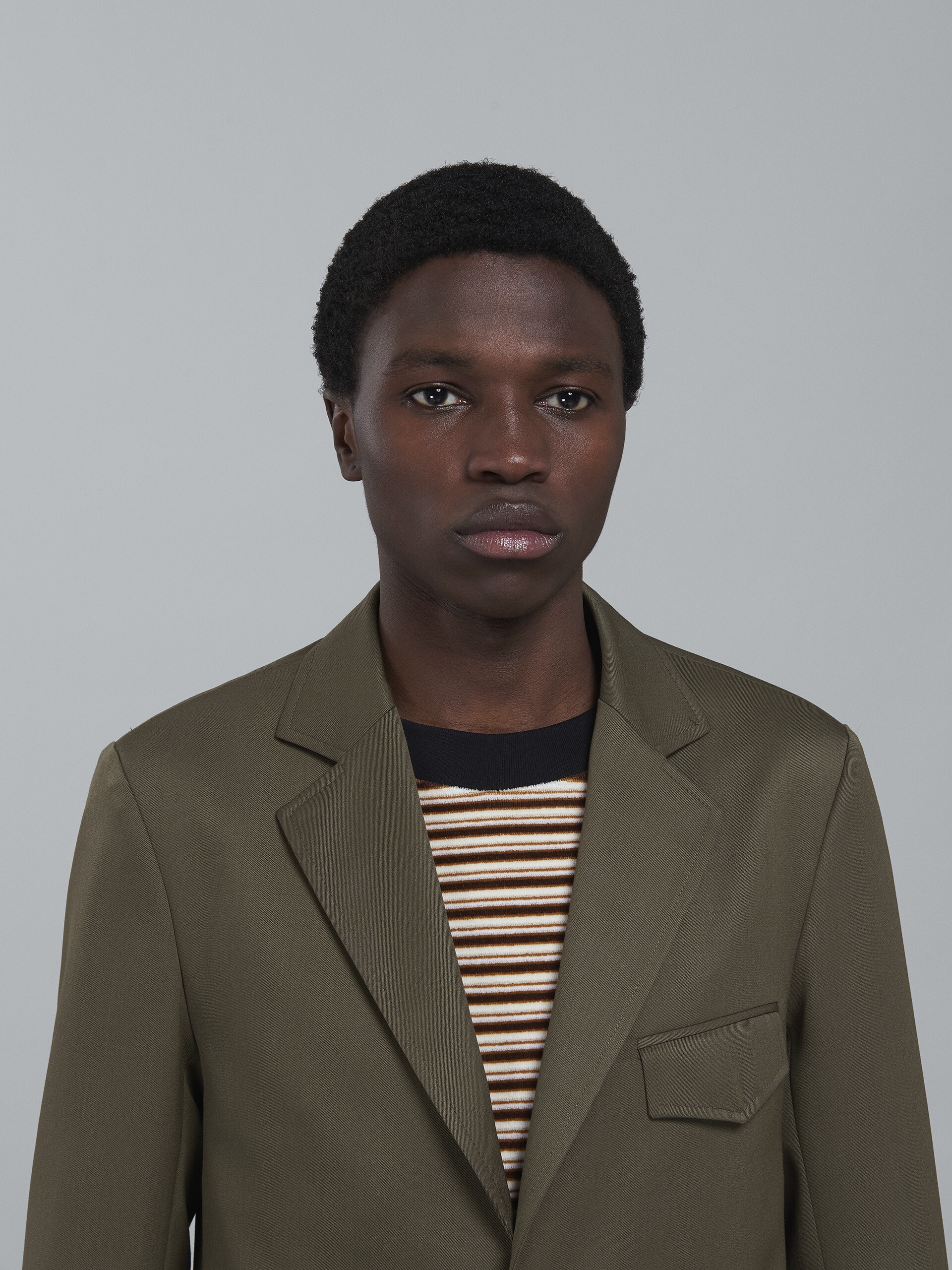 WOOL GABARDINE BLAZER - 4