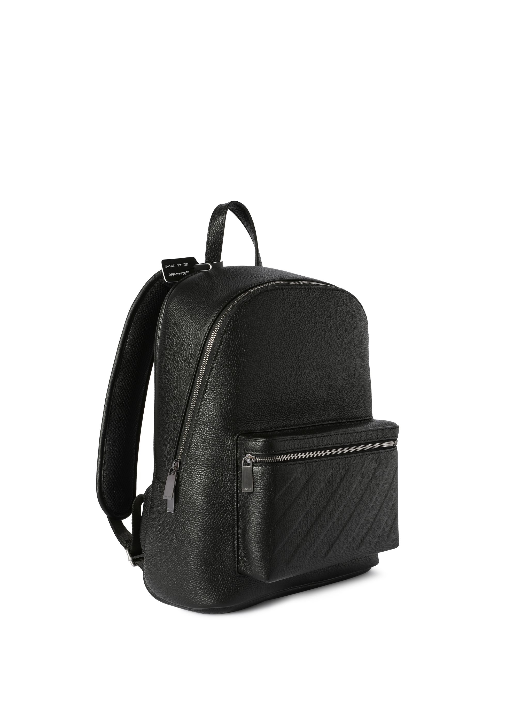 Diag Leather Backpack - 2
