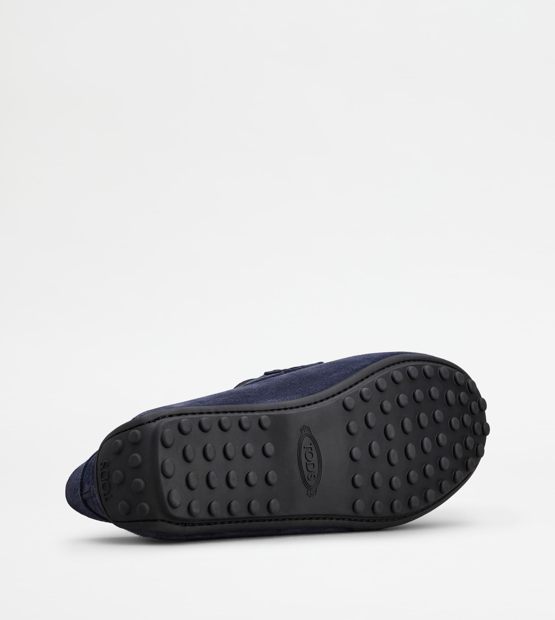 CITY GOMMINO DRIVING SHOES IN SUEDE - BLUE - 4