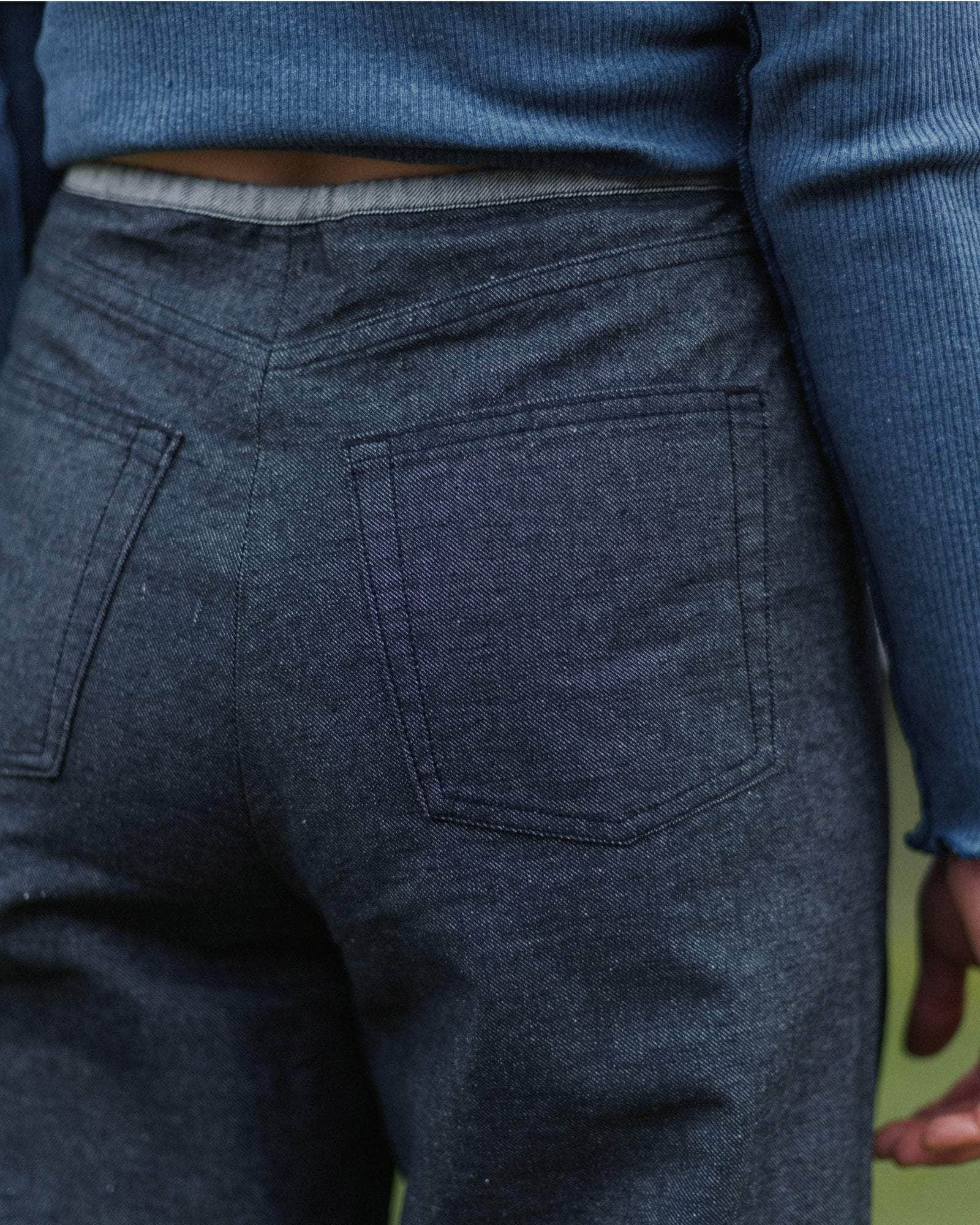 Arthur Loose Pants - Recycled Cotton Denim - 6