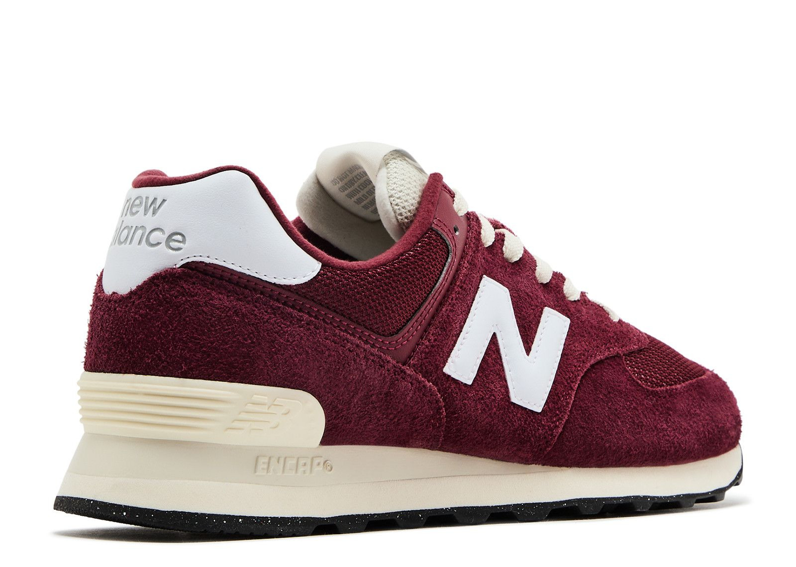 NEW BALANCE 574 'CLASSIC CRIMSON' - 3
