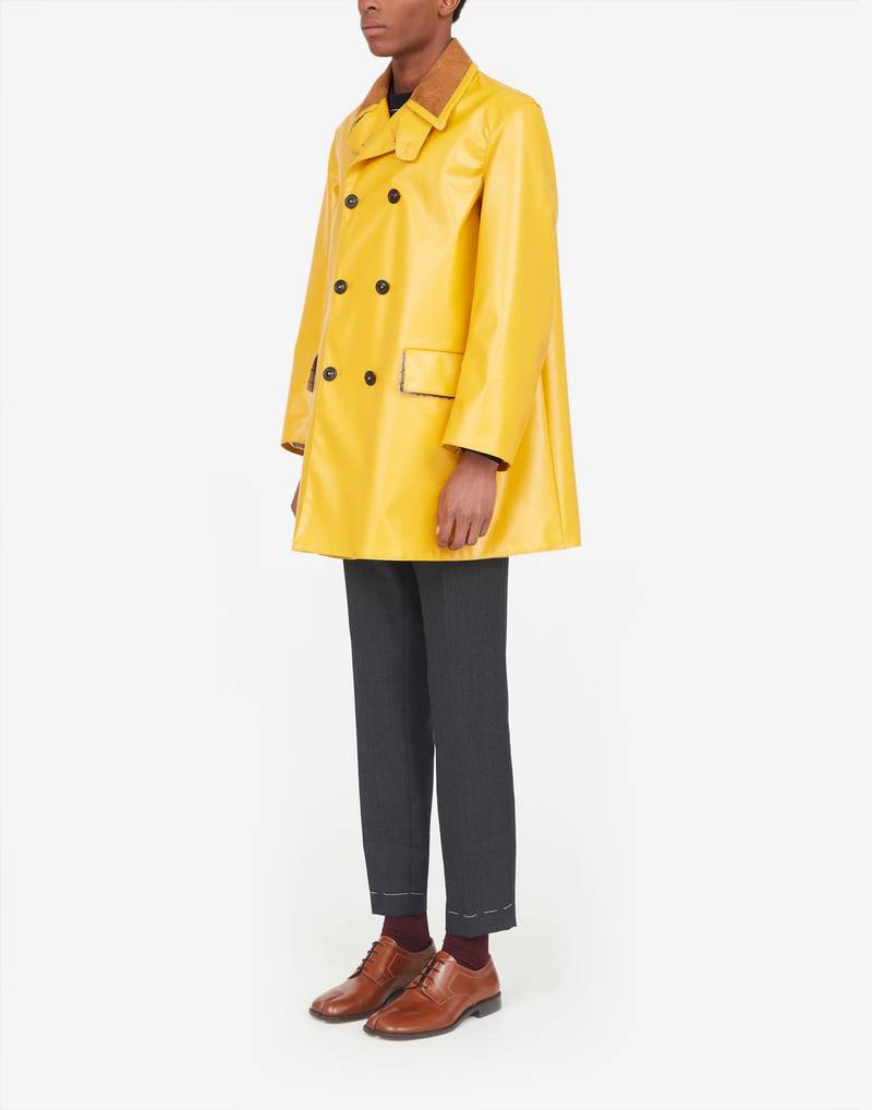 Coated canvas coat 5