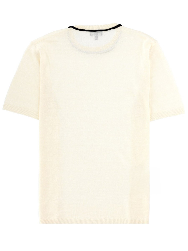 GIORGIO ARMANI LINEN AND SILK T-SHIRT outlook