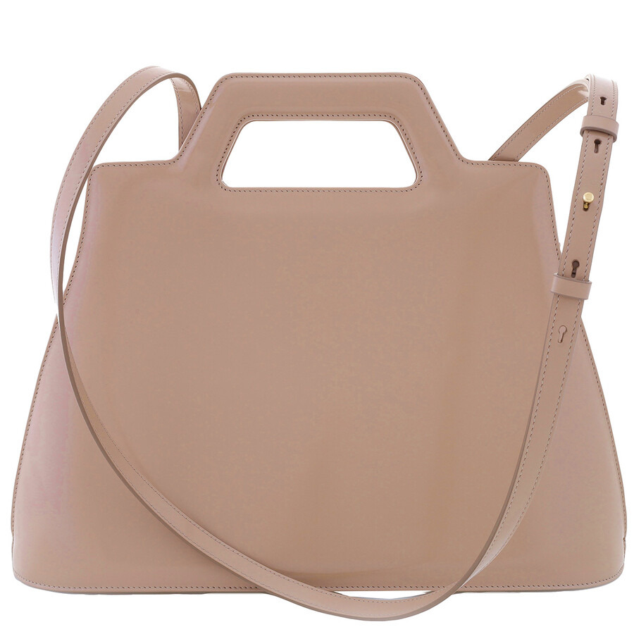Ferragamo Wanda Top Handle Bag - Beige - 5