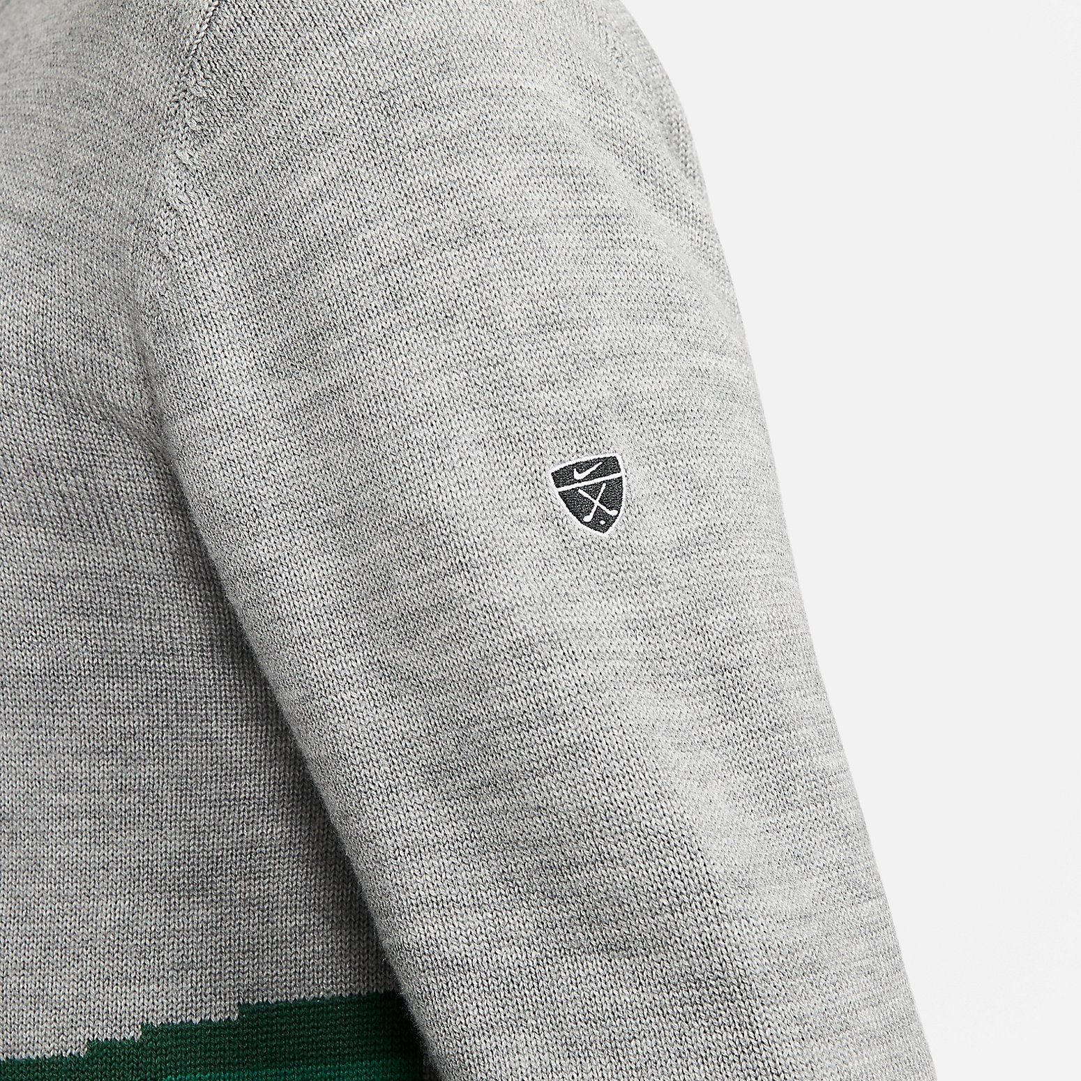 Nike Tiger Woods Knit Golf Crew Sweater 'Grey' DA4151-063 - 3