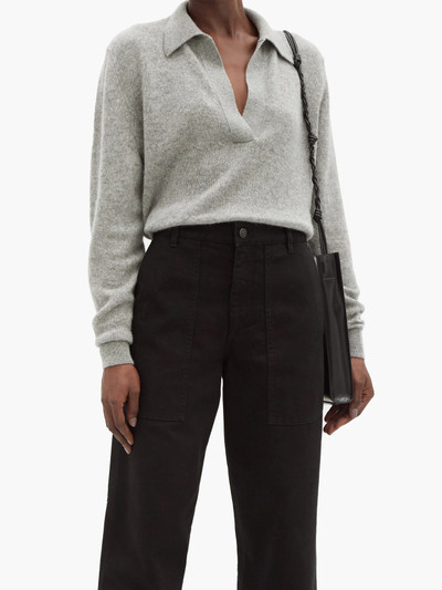 KHAITE Jo V-neck cashmere sweater outlook