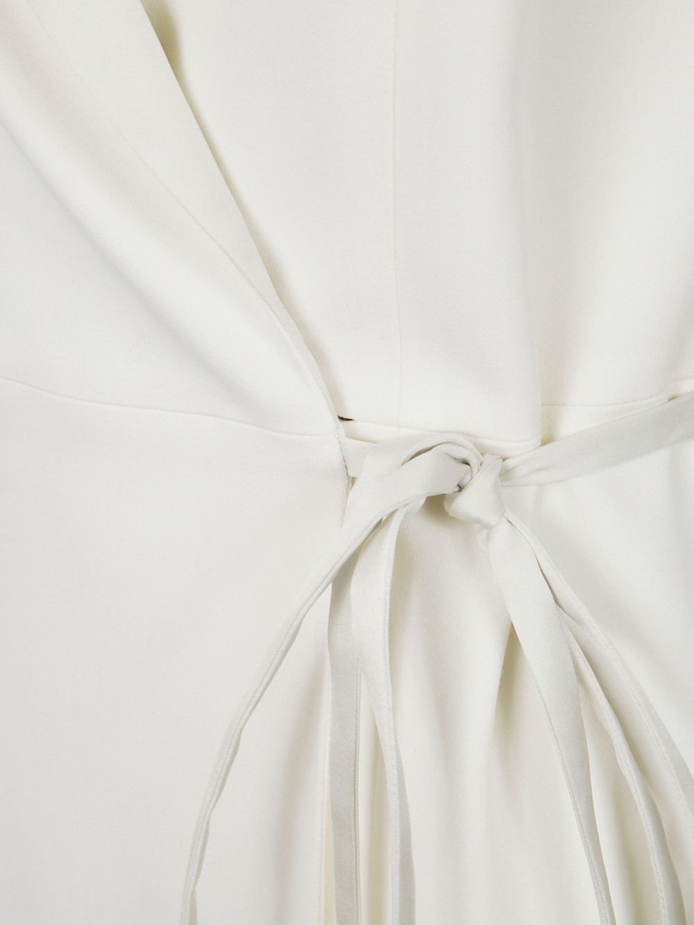 wrap-detail sleeveless dress - 3