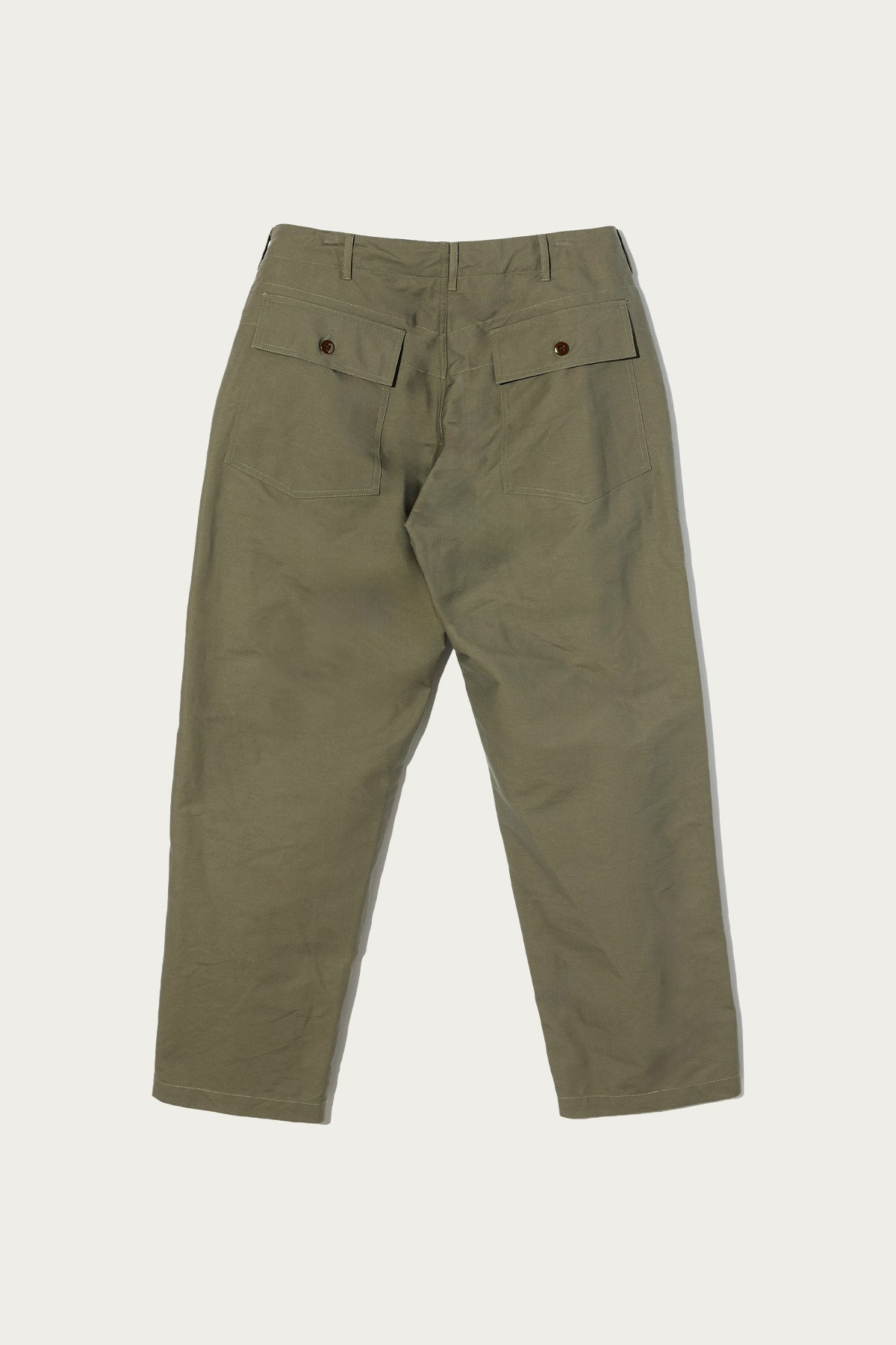 Fatigue Pant - Olive Cotton Double Cloth - 2
