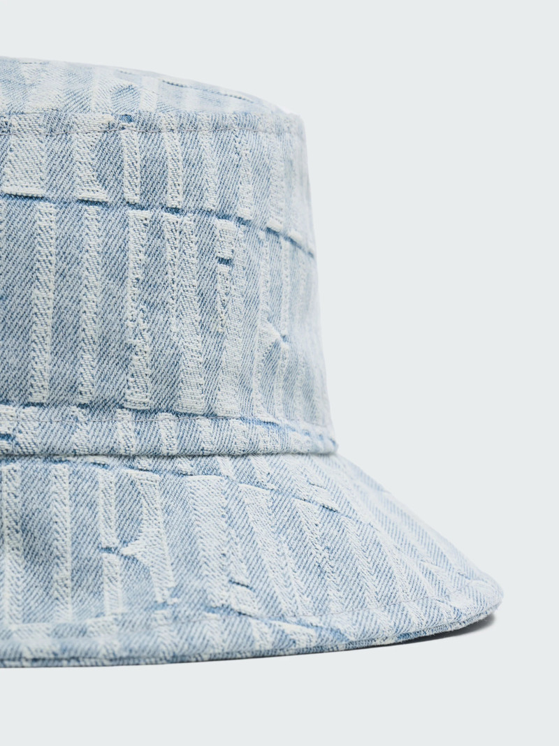 AMIRI AMIRI REPEAT BUCKET HAT | REVERSIBLE