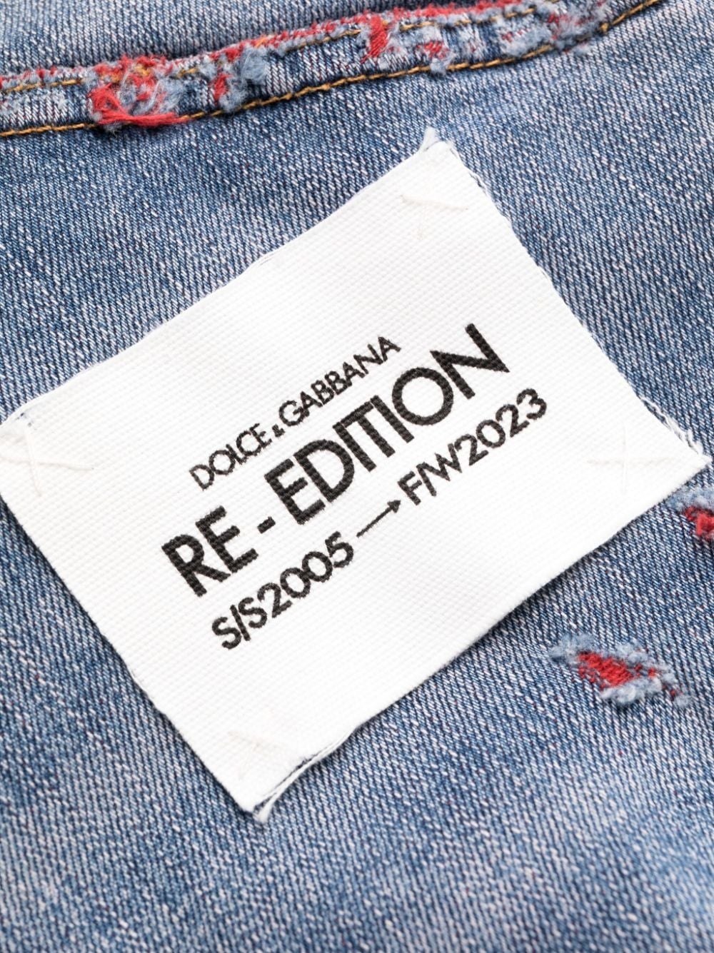 ripped slim-fit jeans - 7