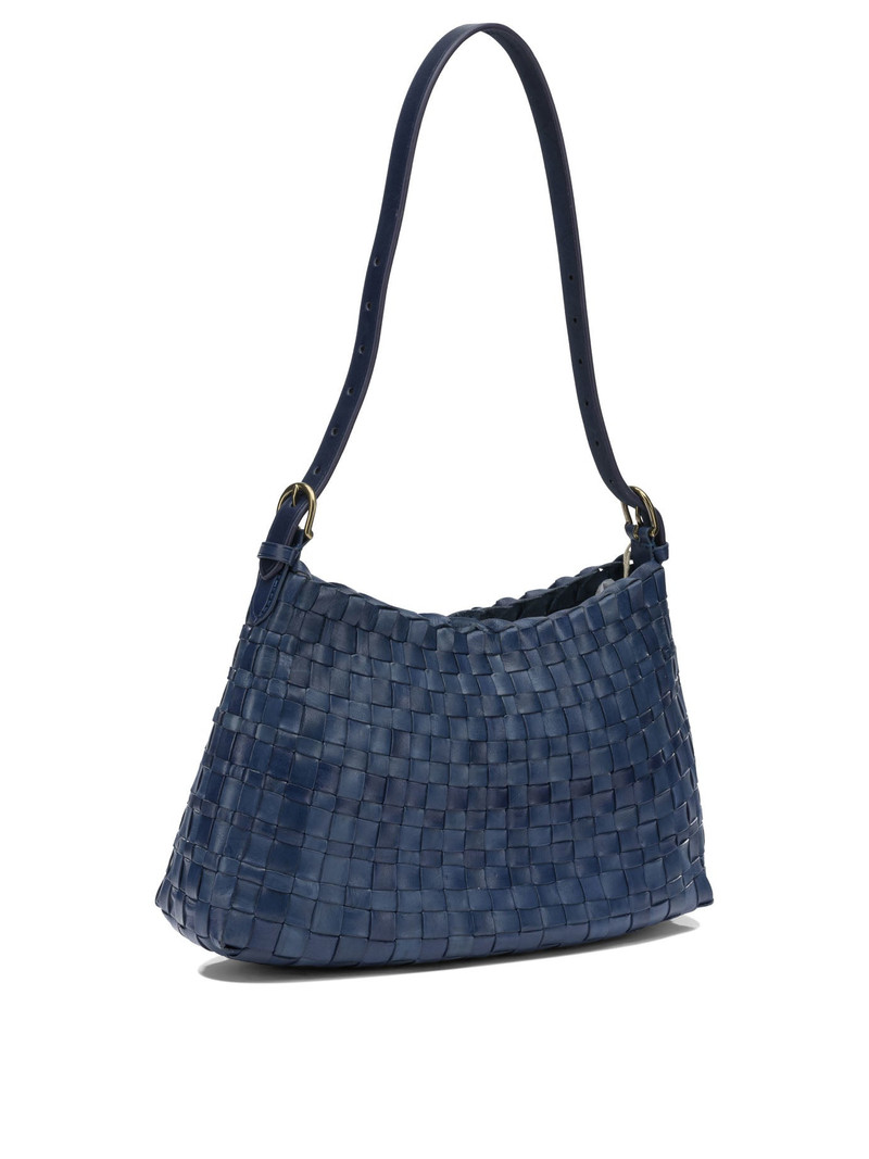 DRAGON DIFFUSION Hobo Salvage Shoulder Bags Blue outlook