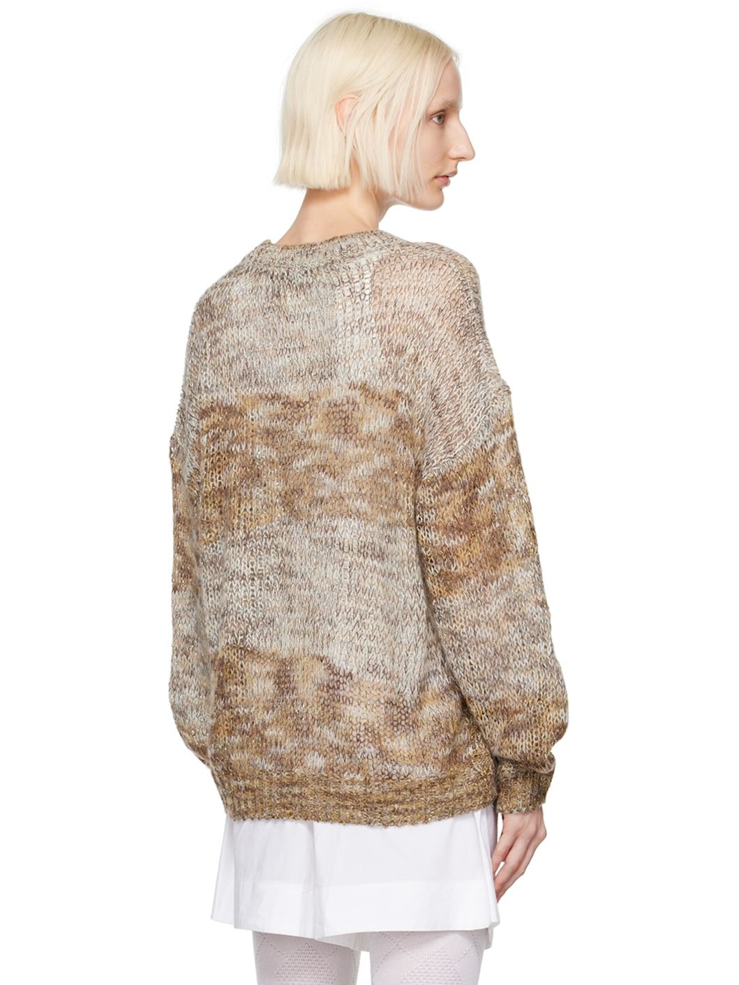 Tan Shimmer Sweater - 3