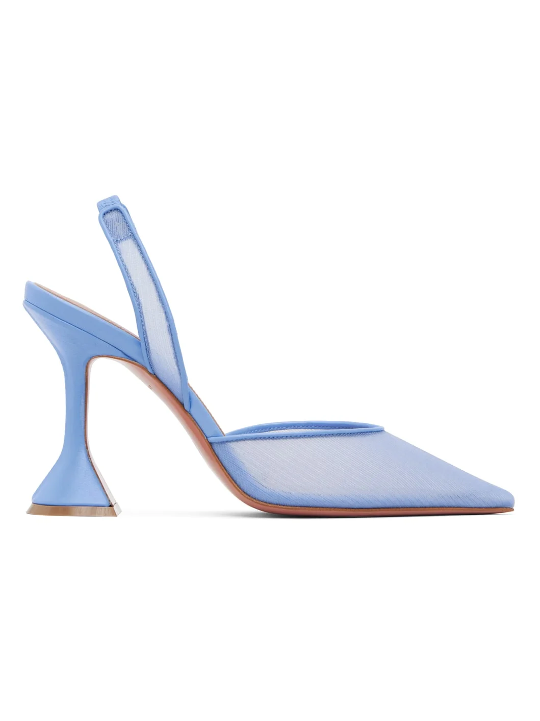 Blue Holli Mesh Sling 95 Heels - 1