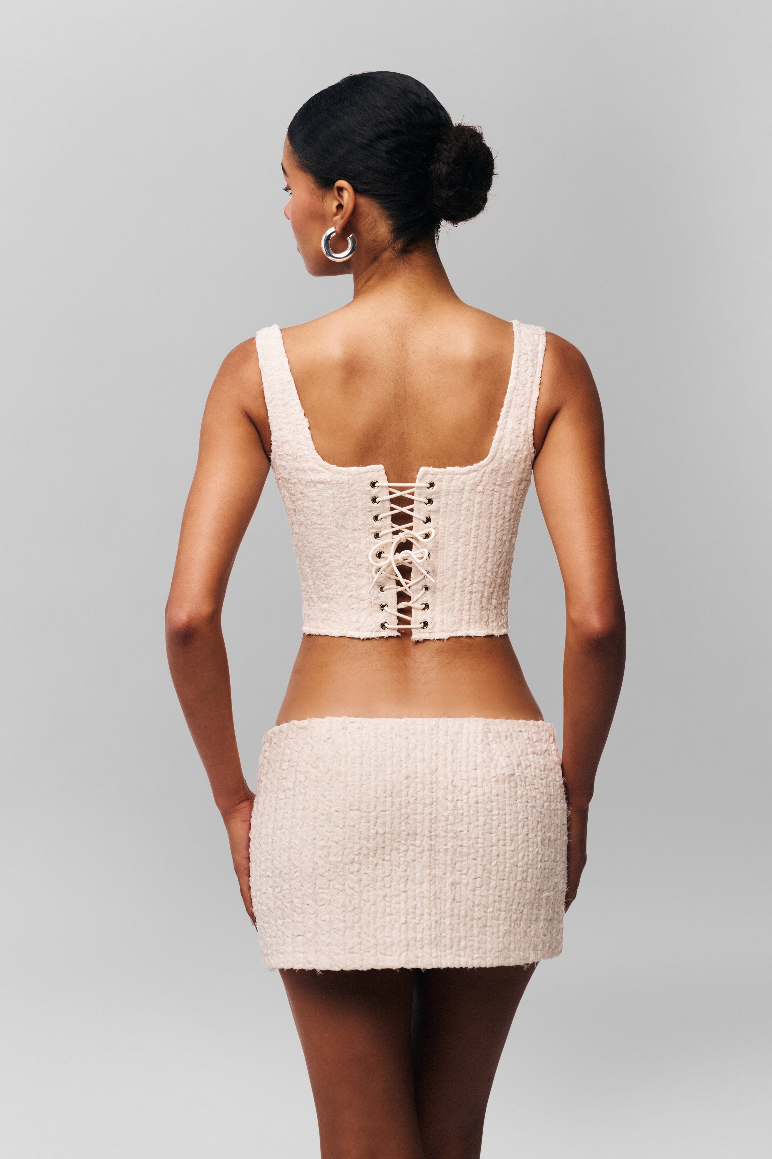 LOURDERS CHIFFON MINI SKIRT - 6