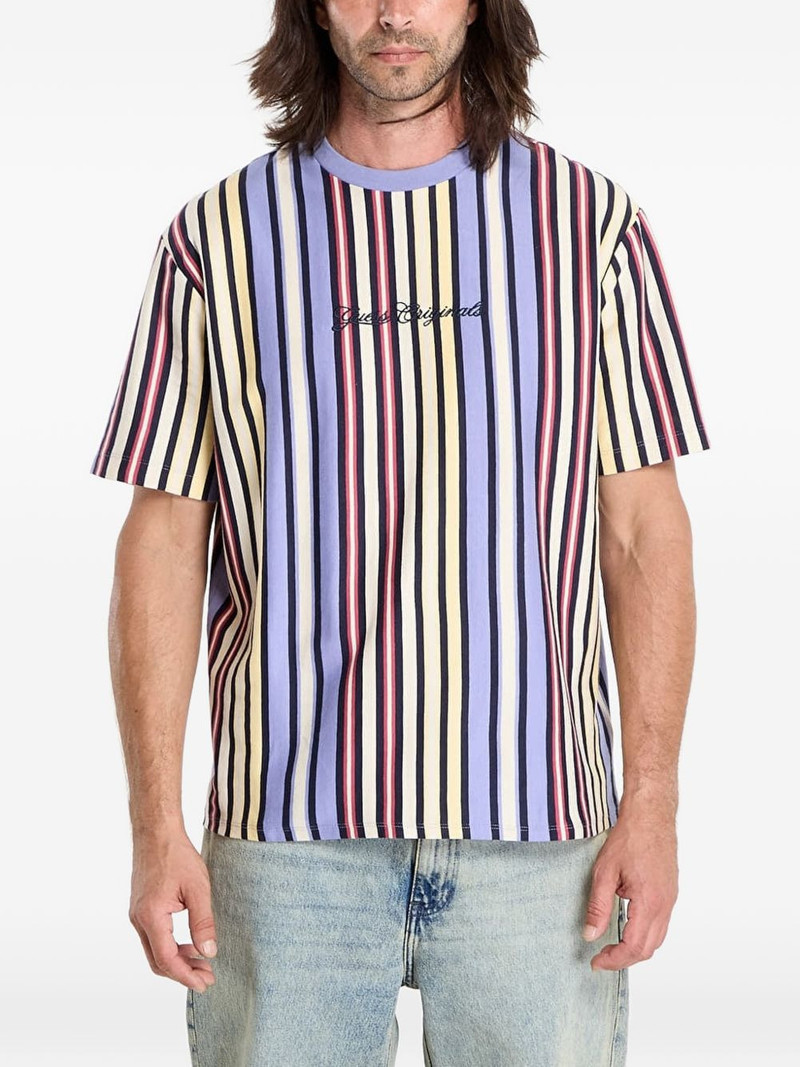 vertical-stripe T-shirt 1