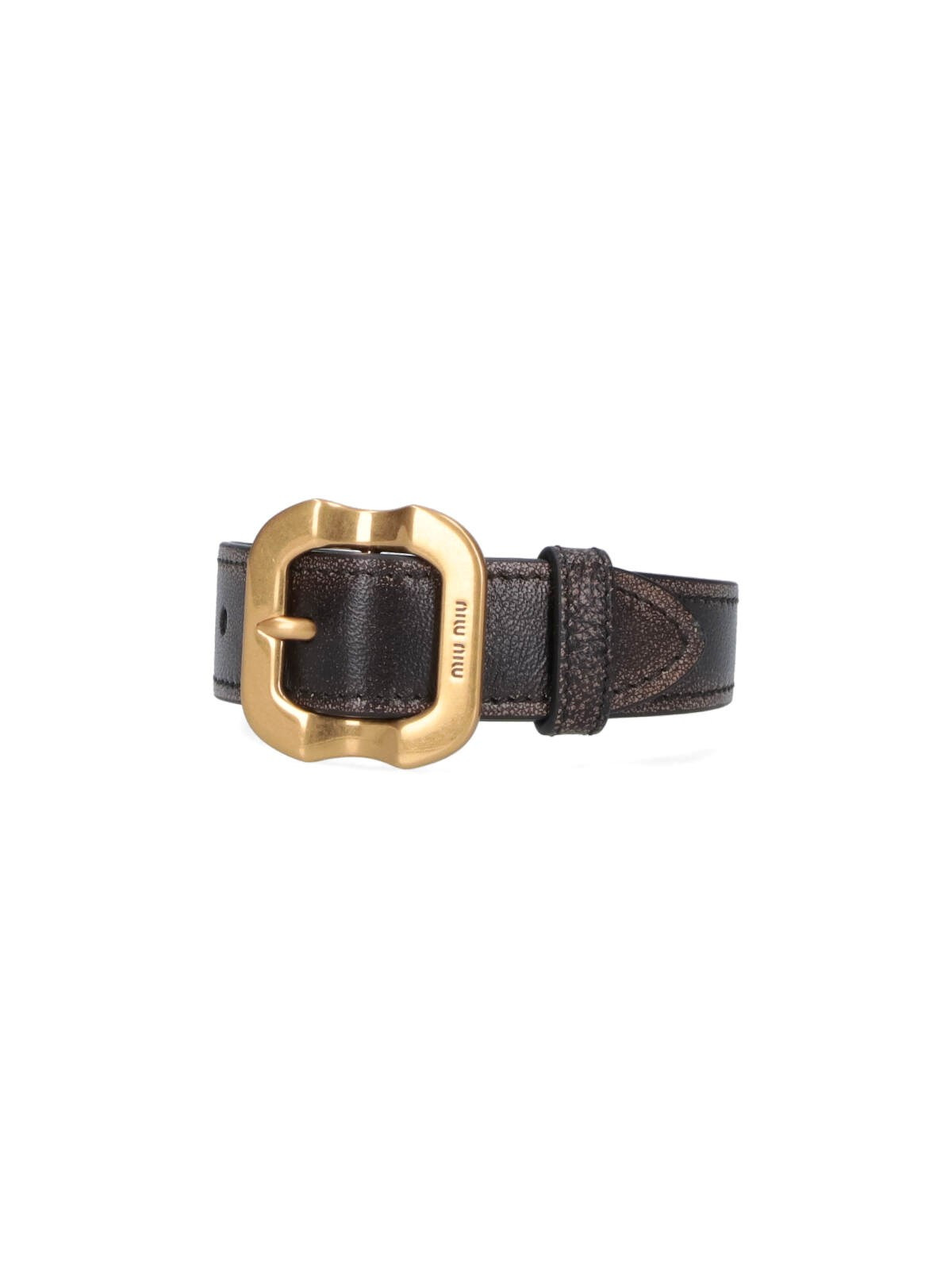 LEATHER BRACELET WITH BUCKLE - 2