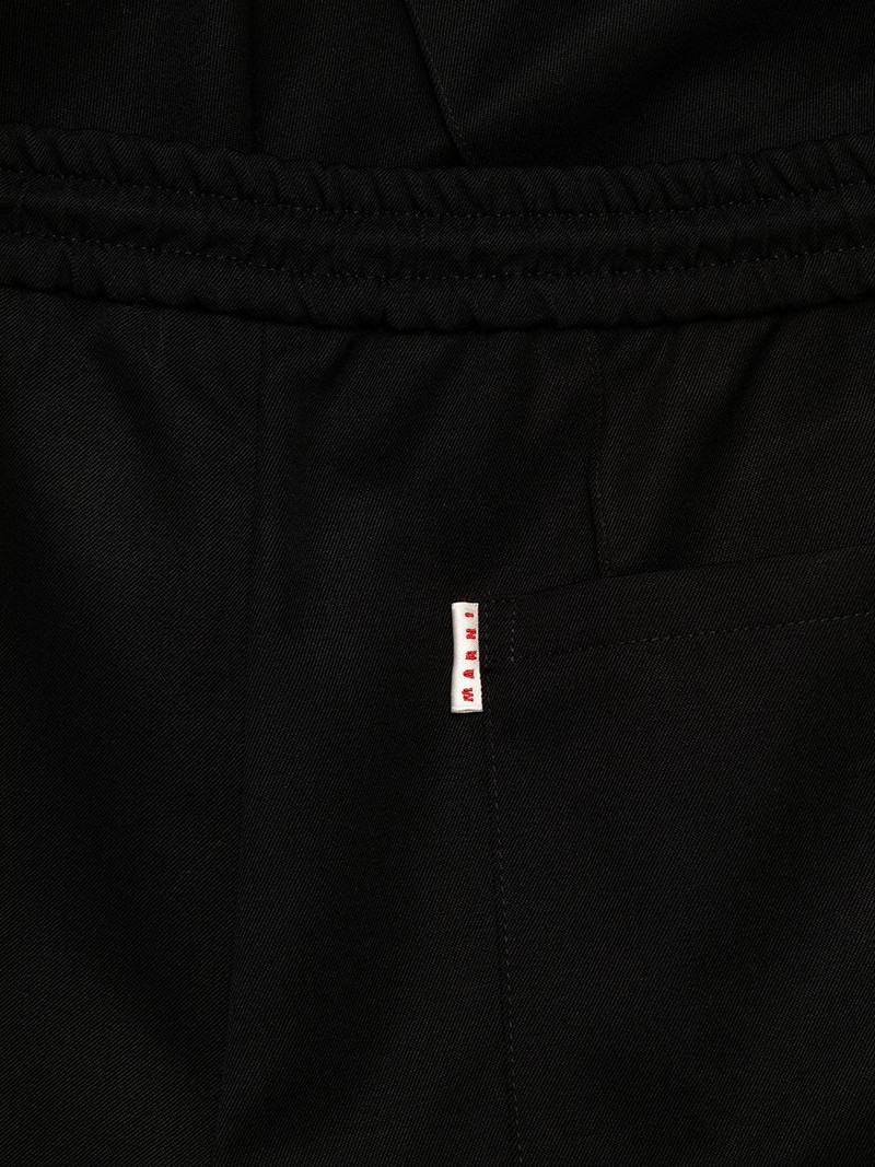 virgin-wool wide-leg track trousers 7