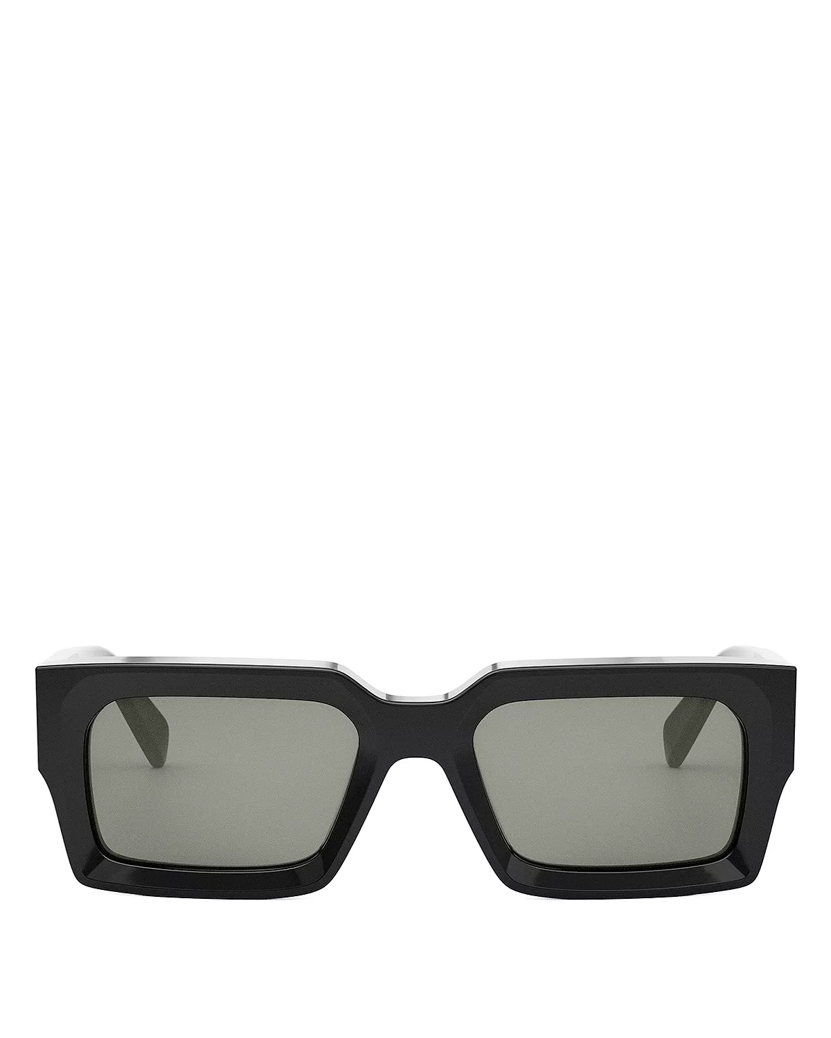 Bold 3 Dots Rectangular Sunglasses, 54mm - 2