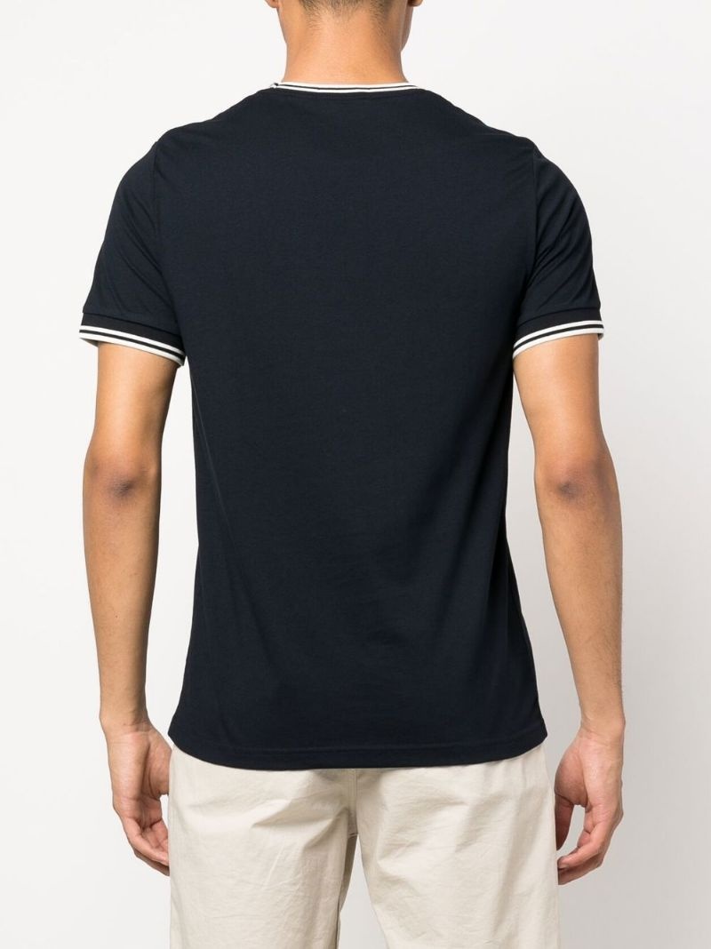 embroidered-logo short-sleeved T-shirt - 4