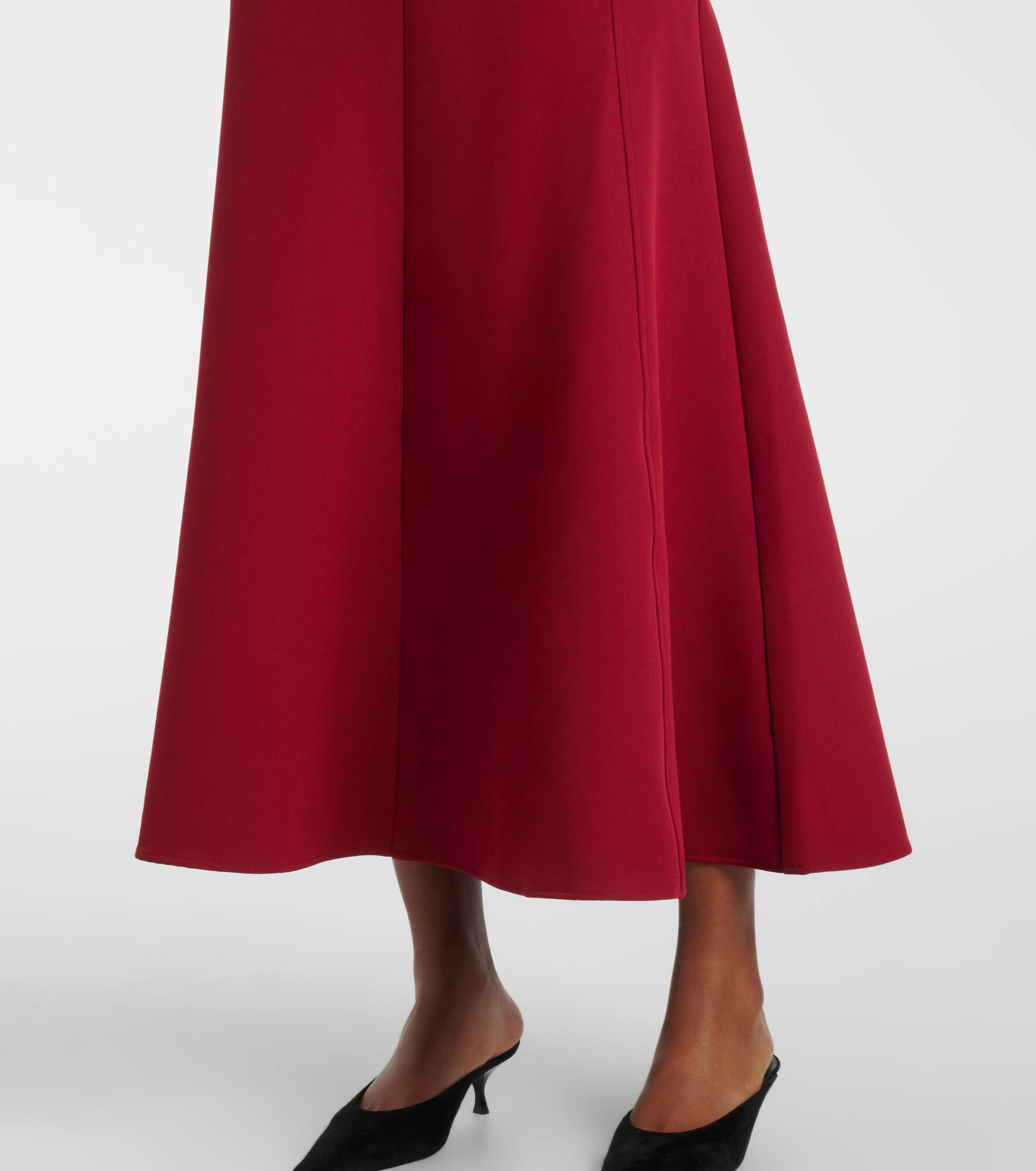Crêpe midi dress - 5