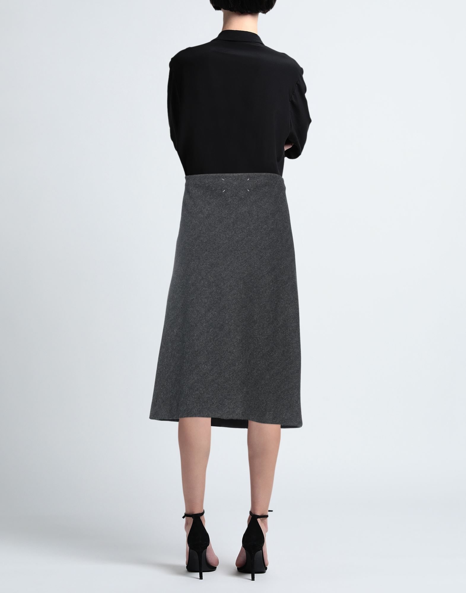 Steel grey Women's Midi Skirt - 3