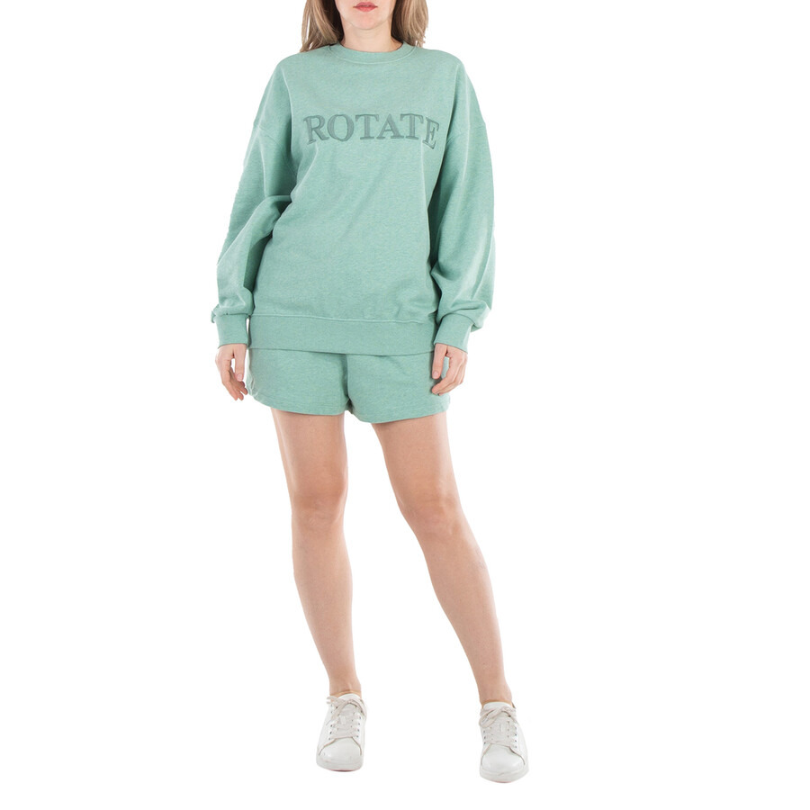 Rotate Ladies Granite Green Sunday 8 Elasticated Shorts - 4