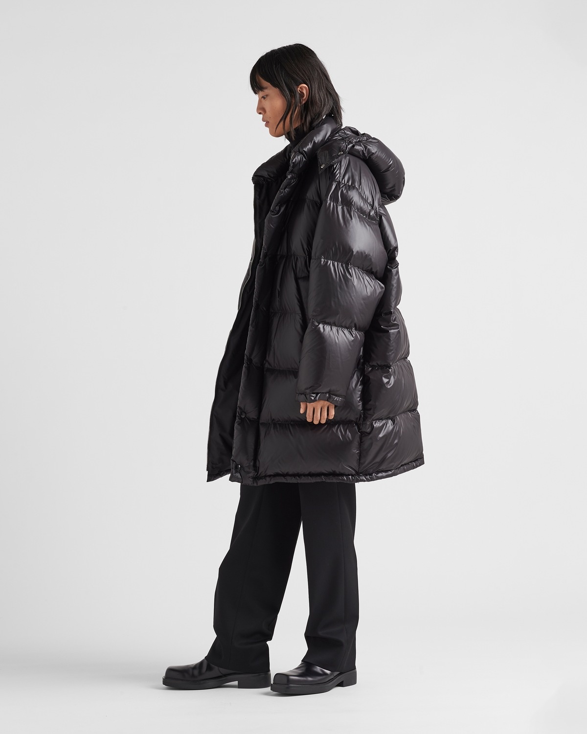 Re-Nylon down coat - 6