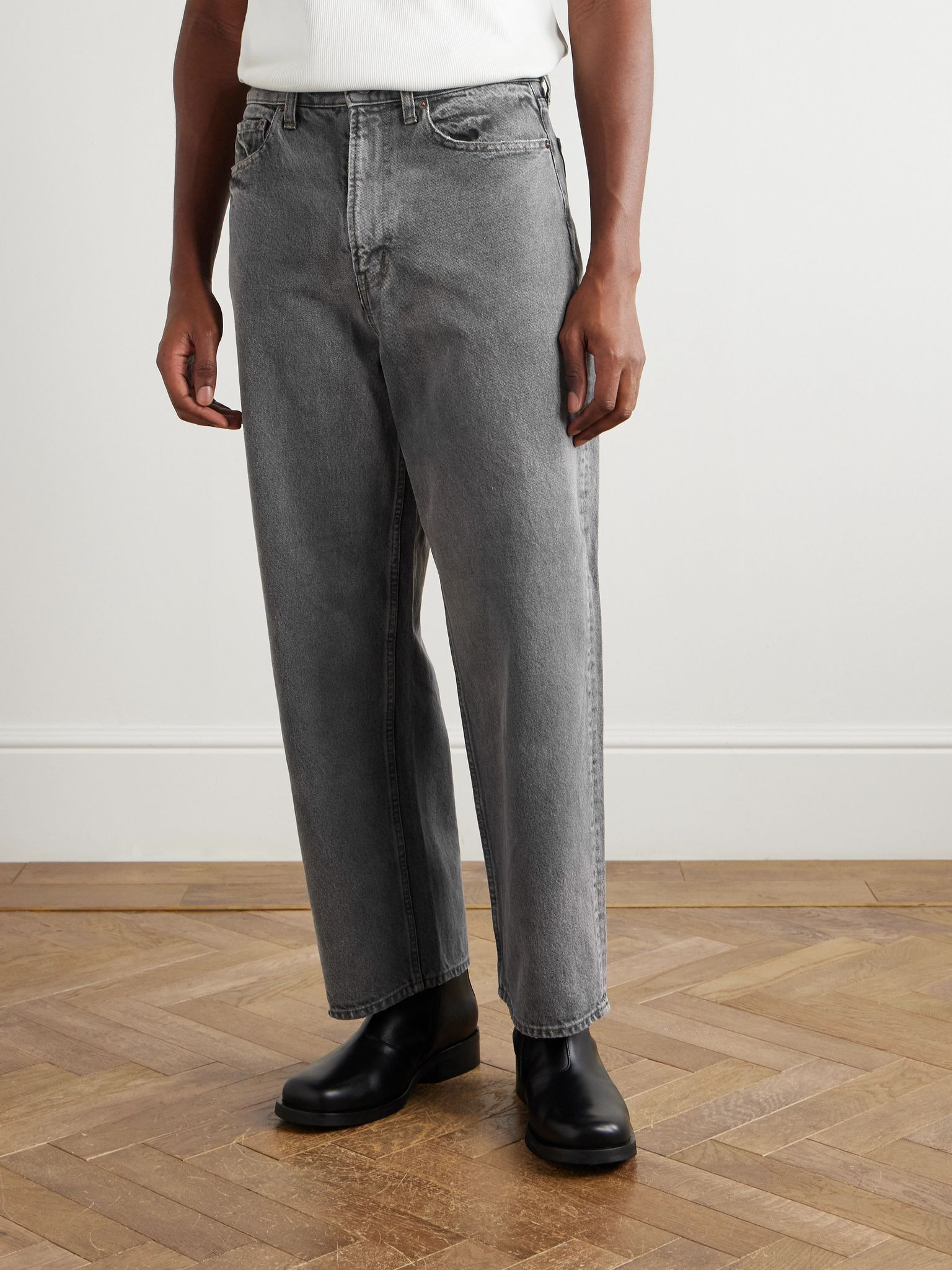 Tapered Jeans Gray - 3