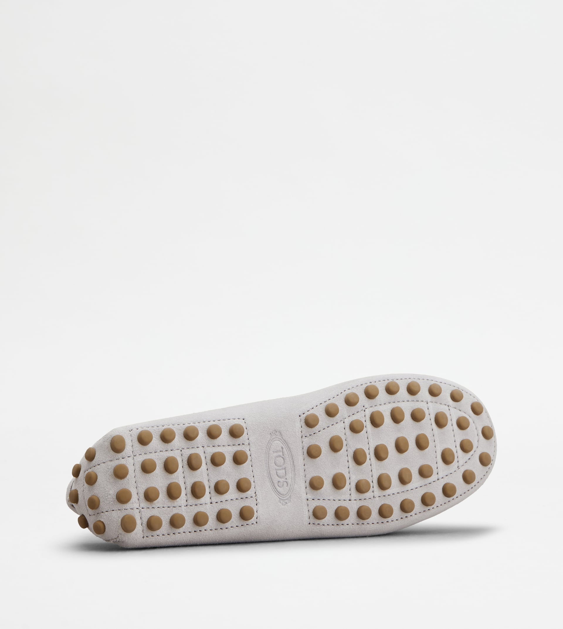 GOMMINO DRIVING SHOES IN SUEDE - GREY - 4