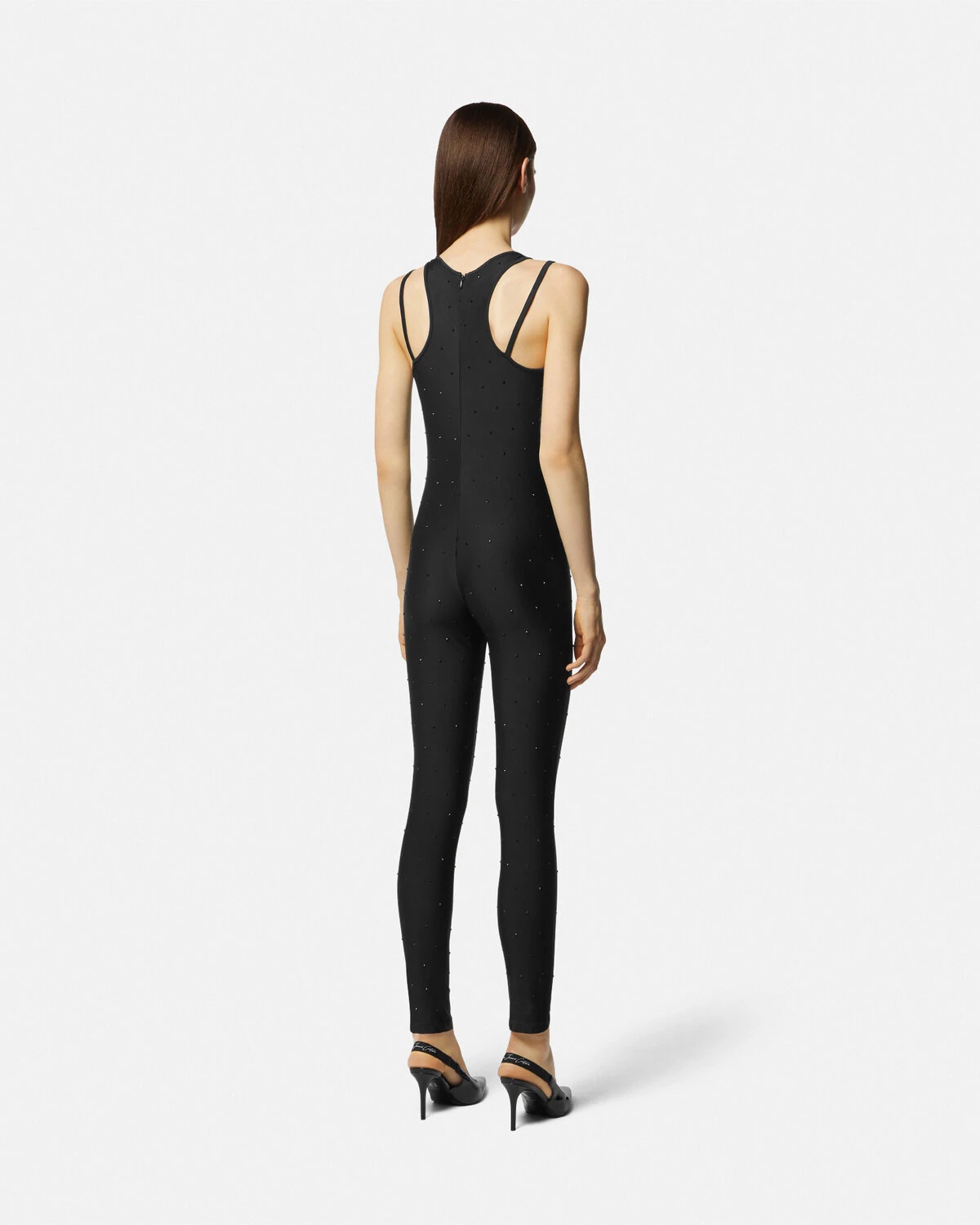 Crystal Halterneck Jumpsuit - 4