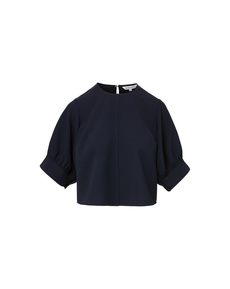 MARGARET BALLOON-SLEEVE BLOUSE 1