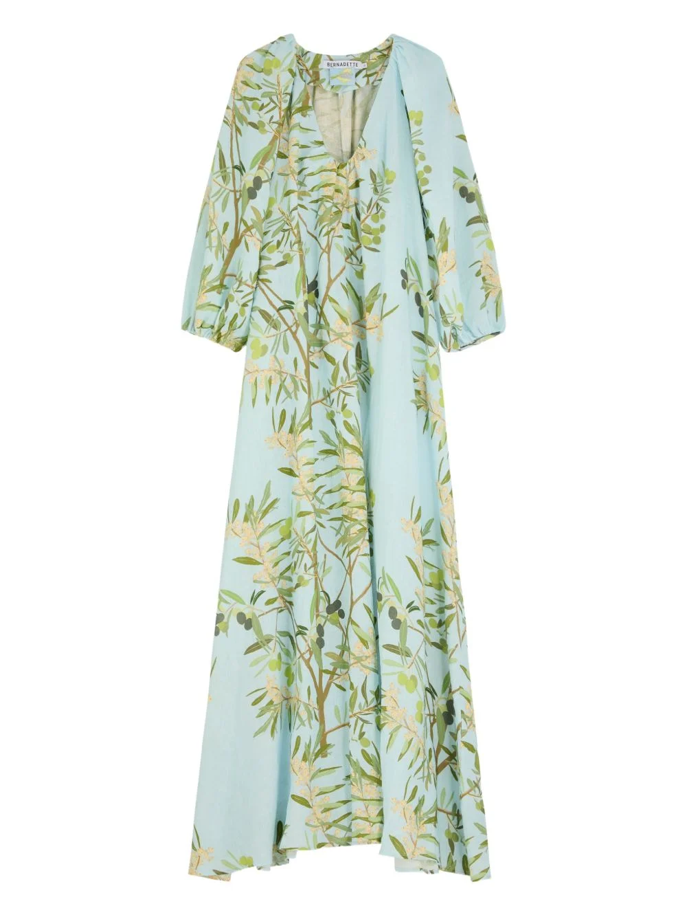 V-neck maxi dress - 1