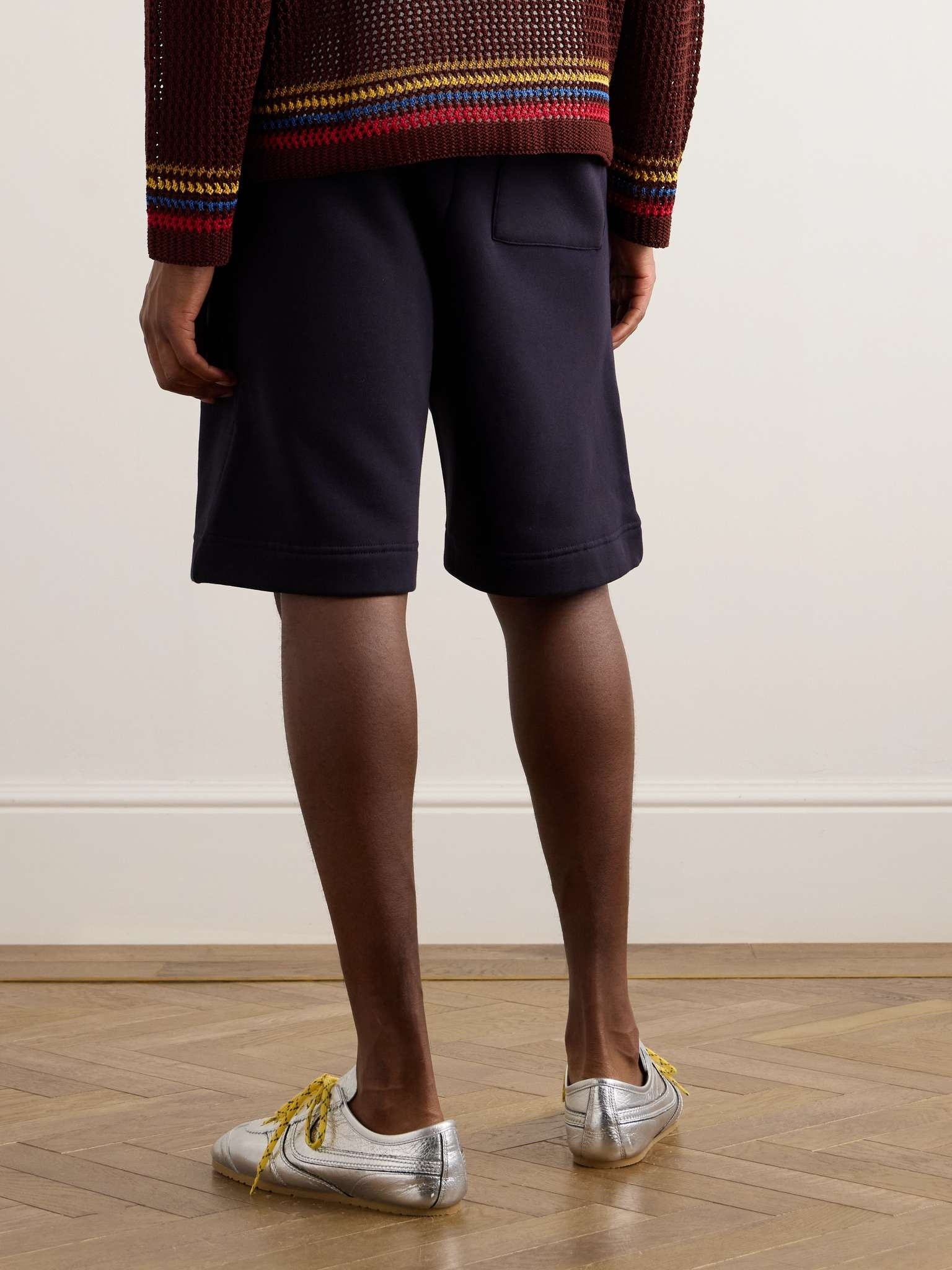Straight-Leg Cotton-Jersey Shorts - 8