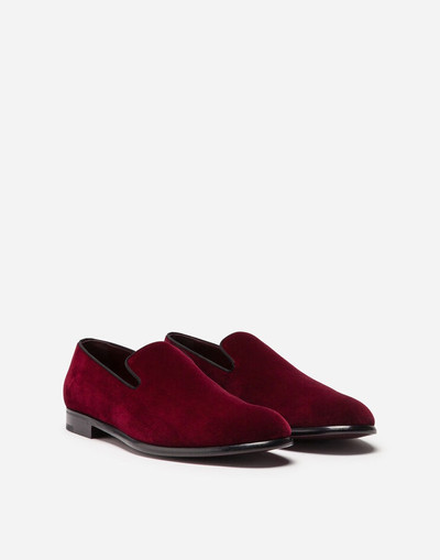 Dolce & Gabbana Velvet slippers outlook