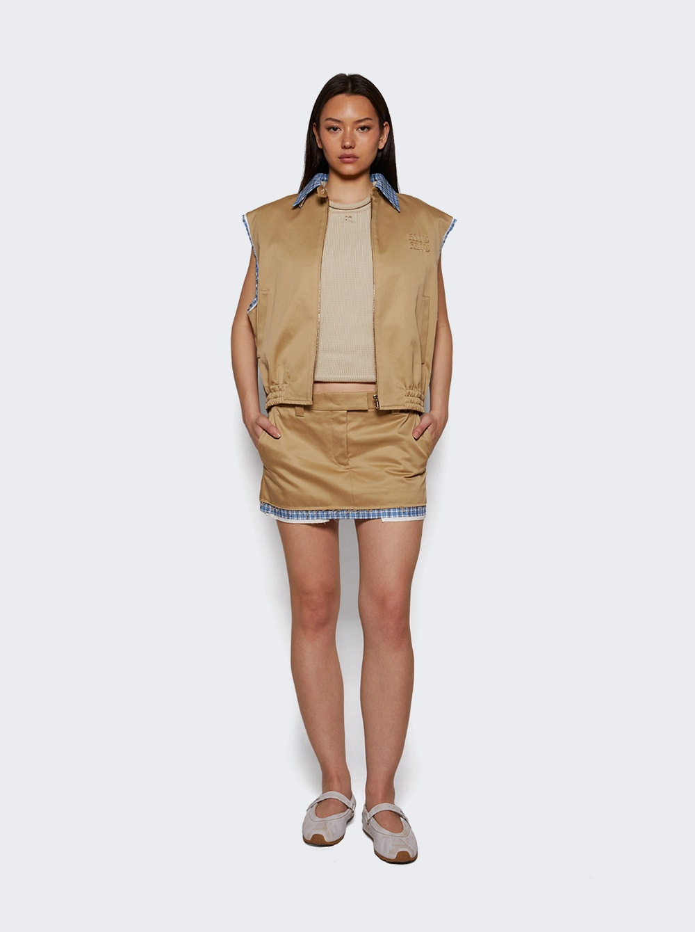 Chino Mini Skirt Corda - 5