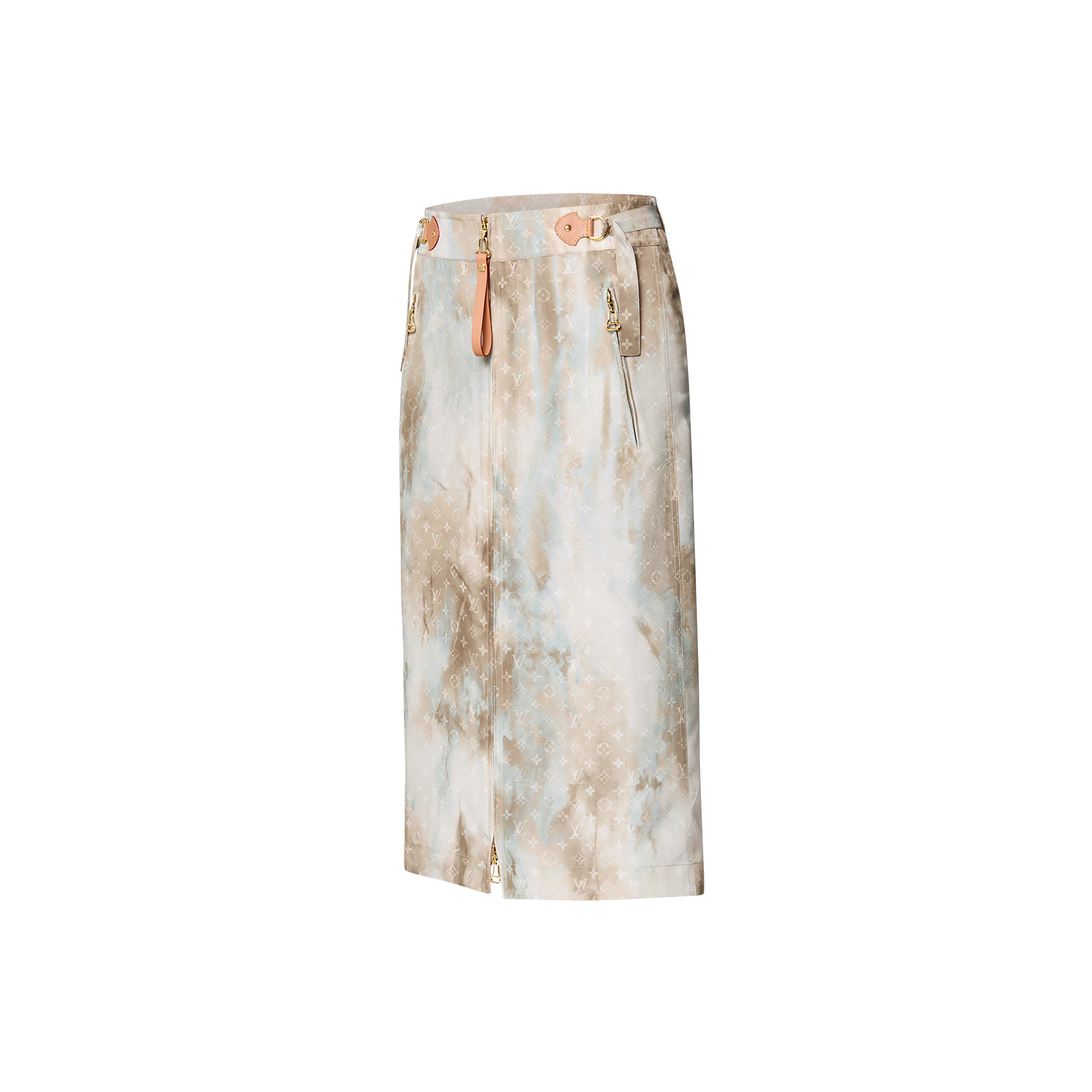 Monogram Cloud Utility Skirt - 2