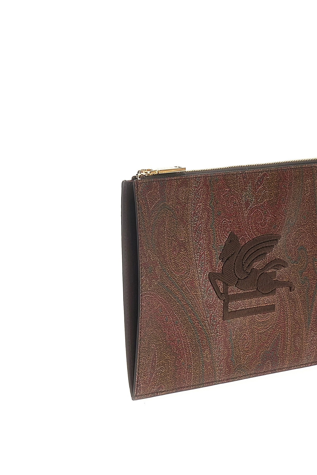 Medium 'Paisley' clutch bag - 4
