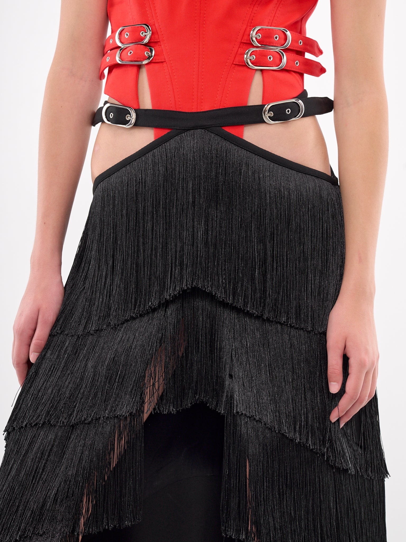 Reverse Fringe Skirt - 5