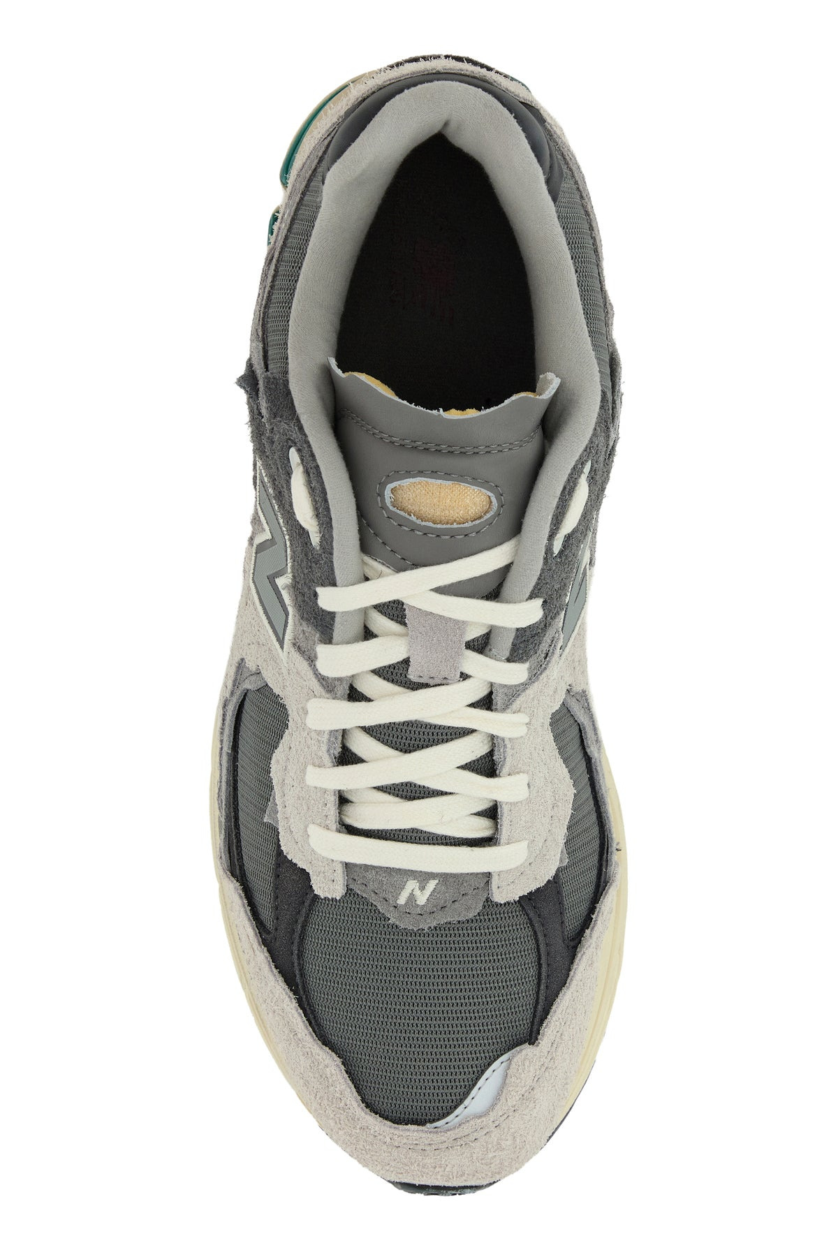 Multicolor suede and mesh 2002R sneakers - 4