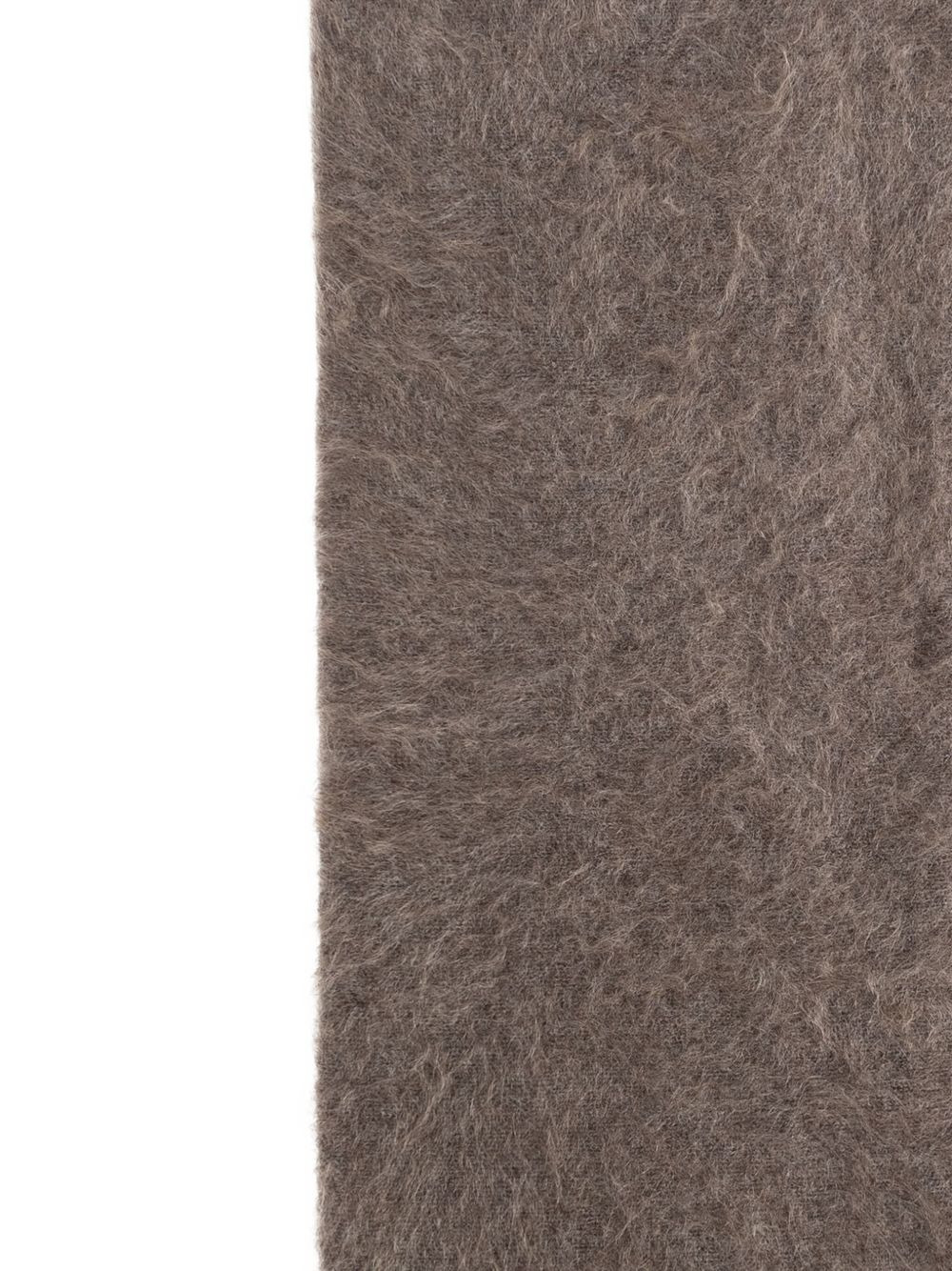 brushed cashmere scarf - 3