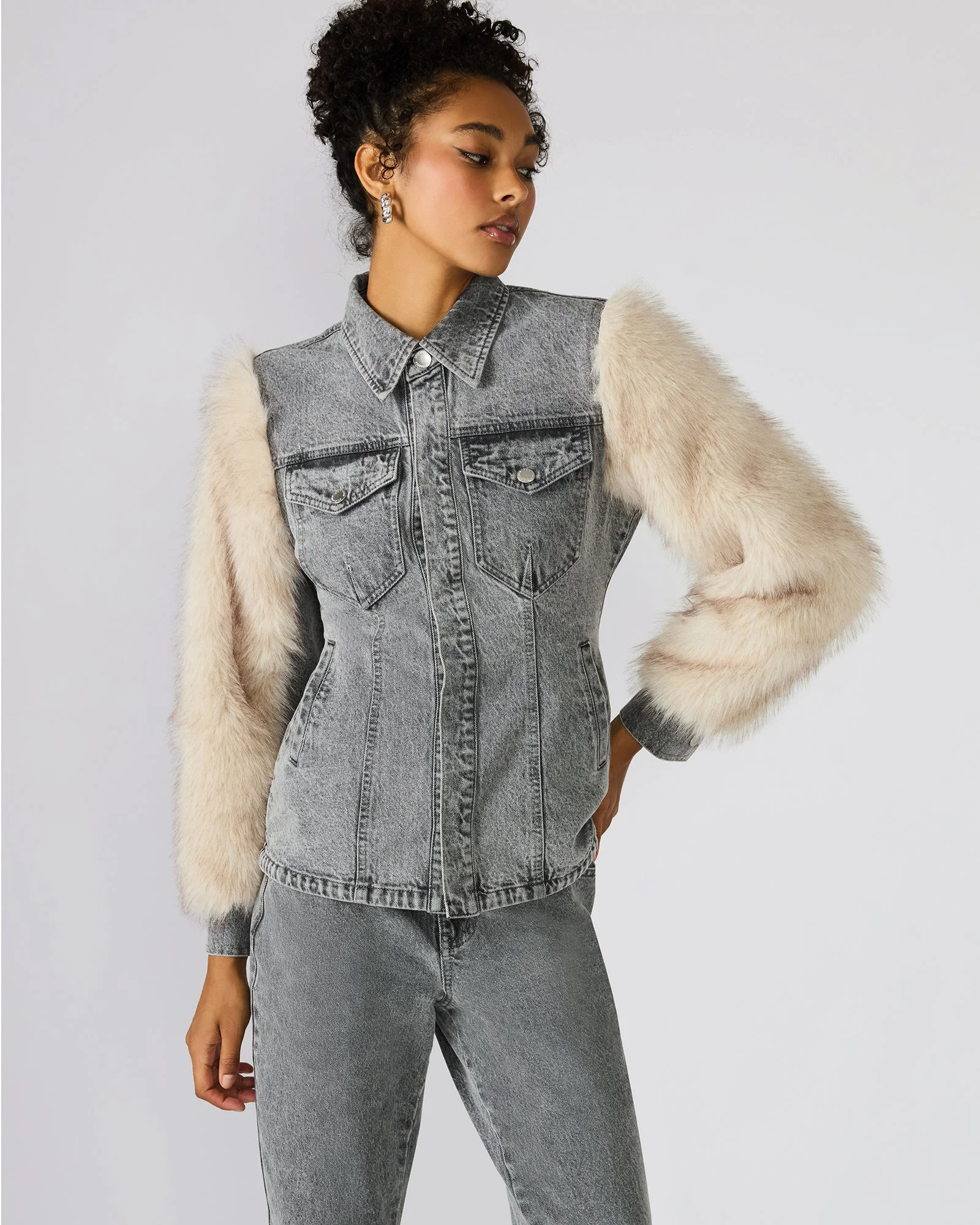 PARKER JACKET FOG - 1